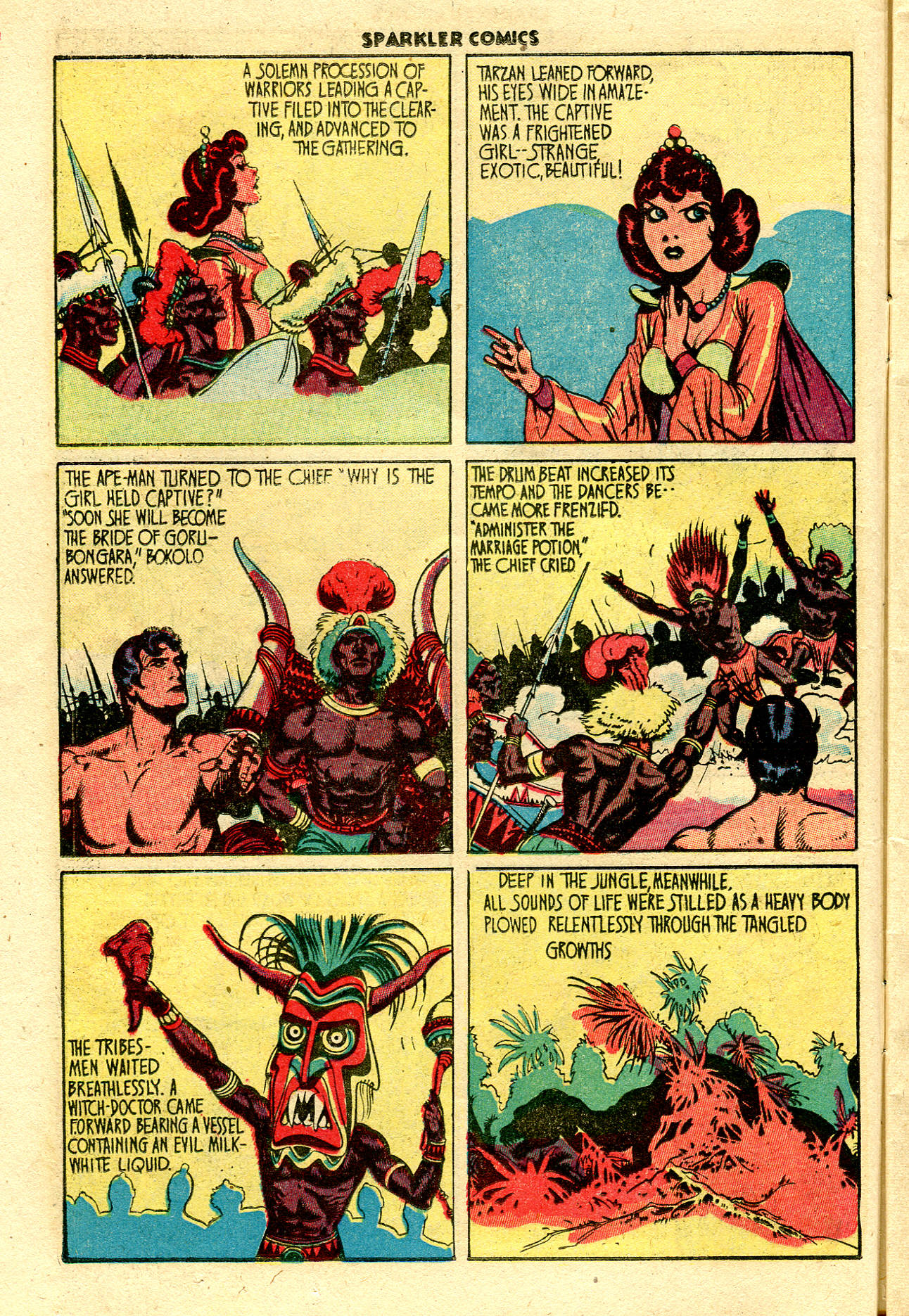 Read online Sparkler Comics comic -  Issue #69 - 16