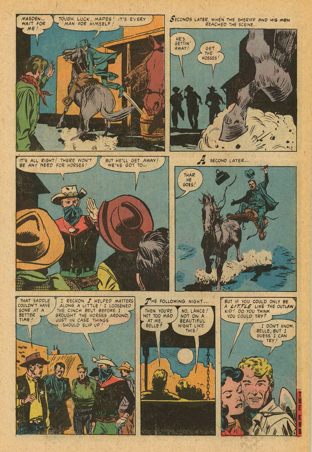 Read online The Outlaw Kid (1970) comic -  Issue #25 - 34