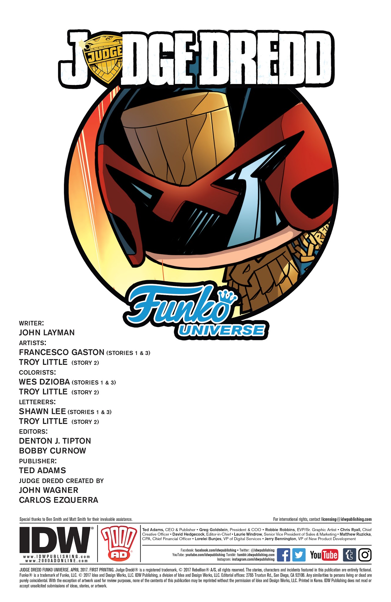 Read online Judge Dredd Funko Universe comic -  Issue # Full - 2