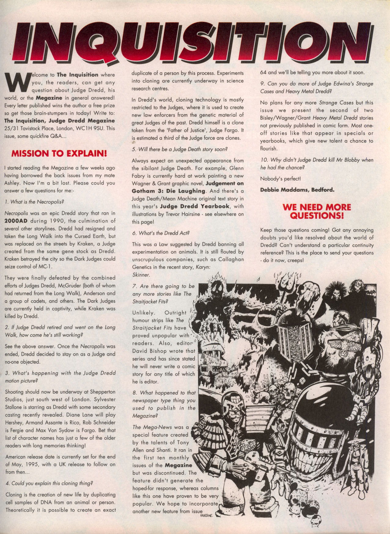 Read online Judge Dredd: The Megazine (vol. 2) comic -  Issue #62 - 31