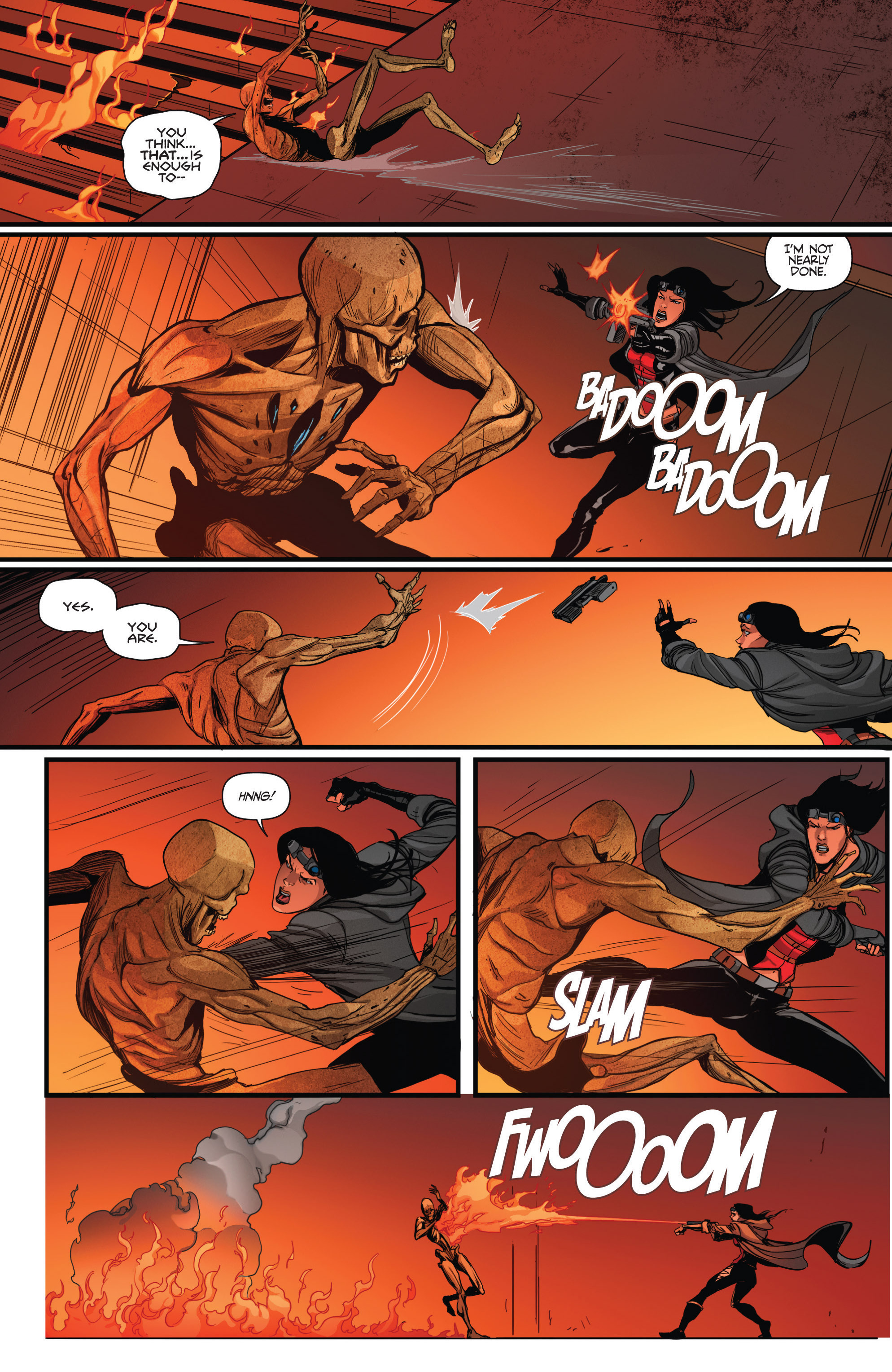 Read online Van Helsing vs The Mummy of Amun-Ra comic -  Issue #5 - 19
