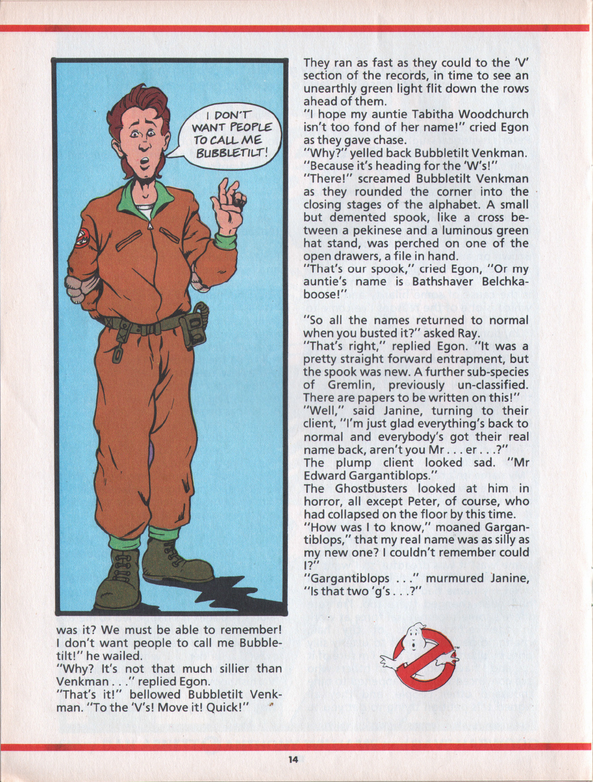 Read online The Real Ghostbusters comic -  Issue #52 - 14