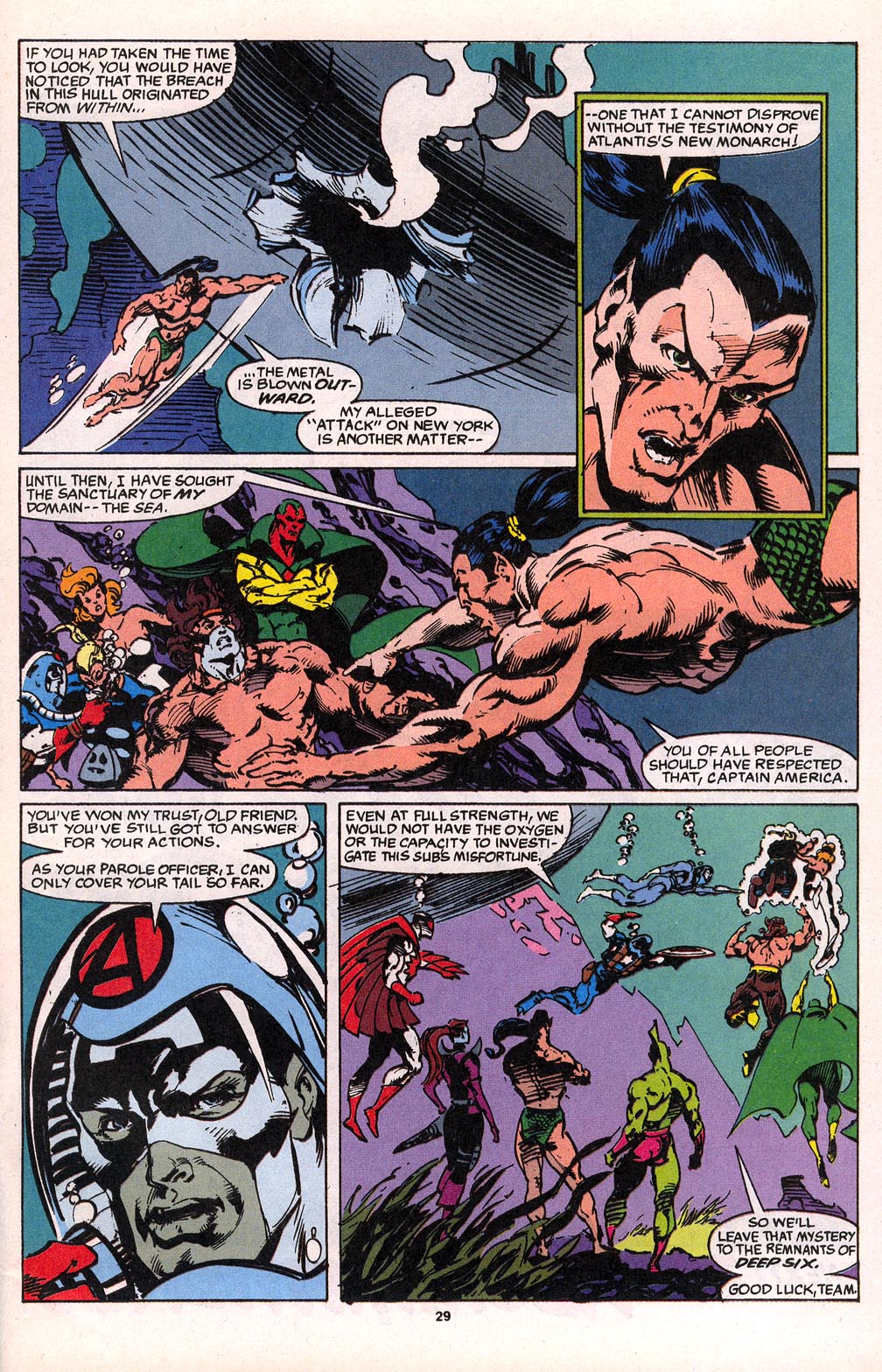 Read online Namor, The Sub-Mariner comic -  Issue #58 - 21