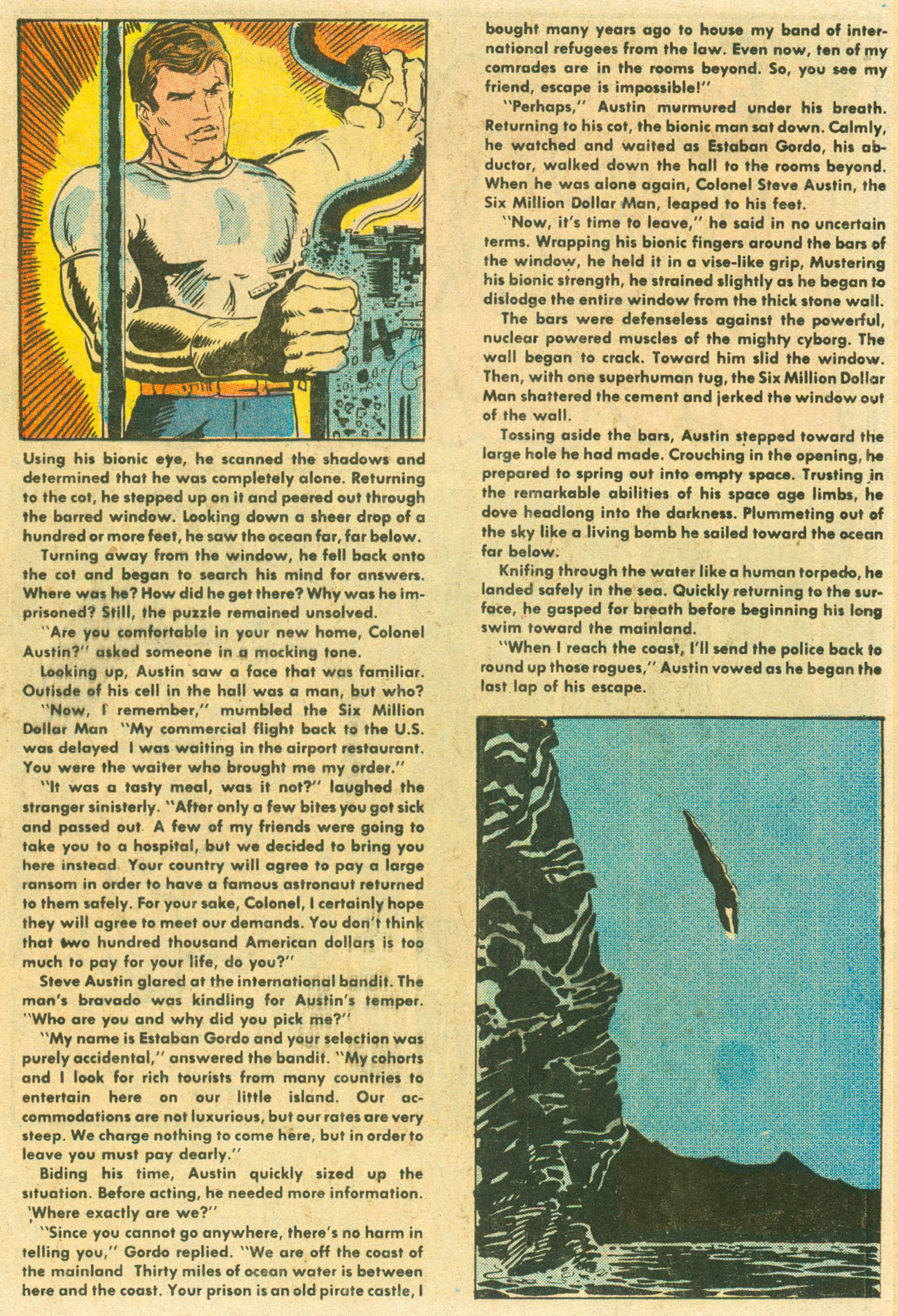 Read online The Six Million Dollar Man [comic] comic -  Issue #7 - 32