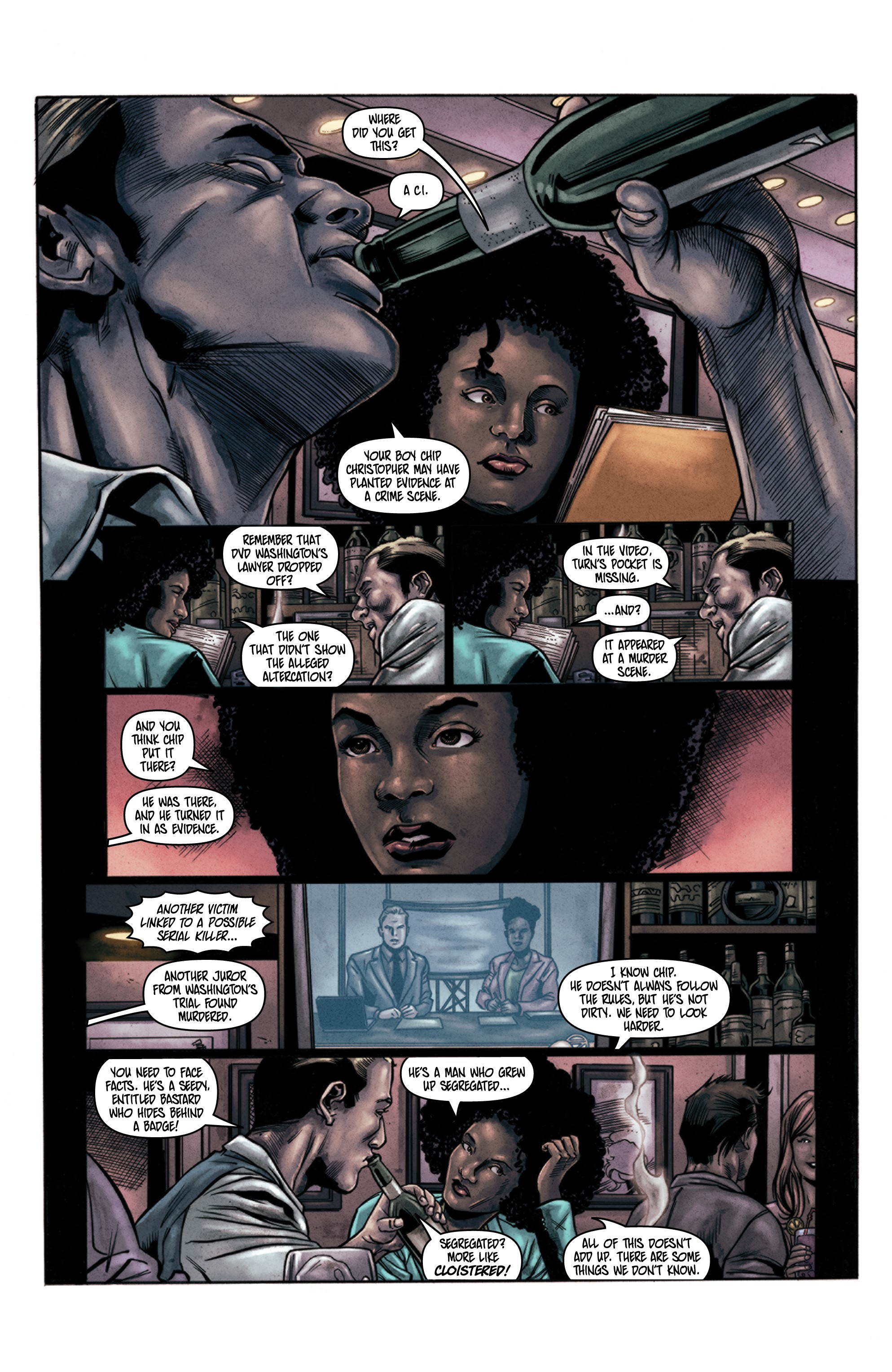 Read online Vindication comic -  Issue #3 - 4