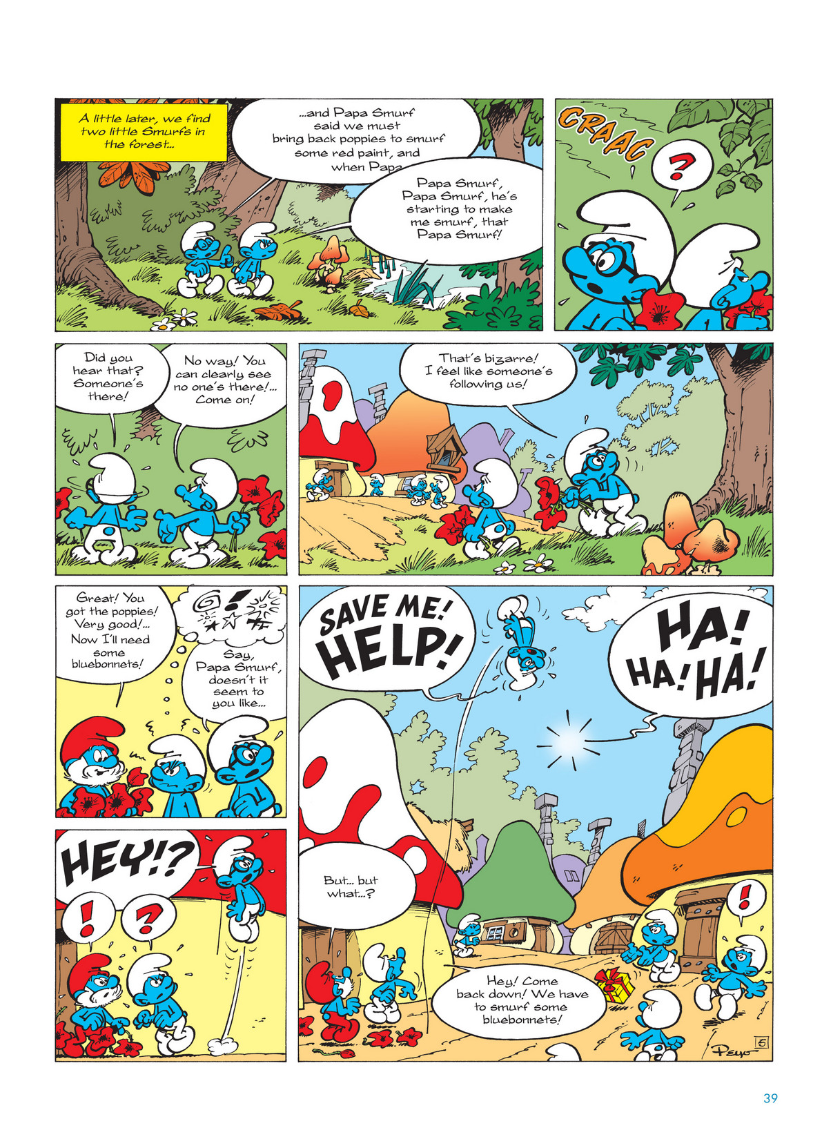 Read online The Smurfs comic -  Issue #12 - 39