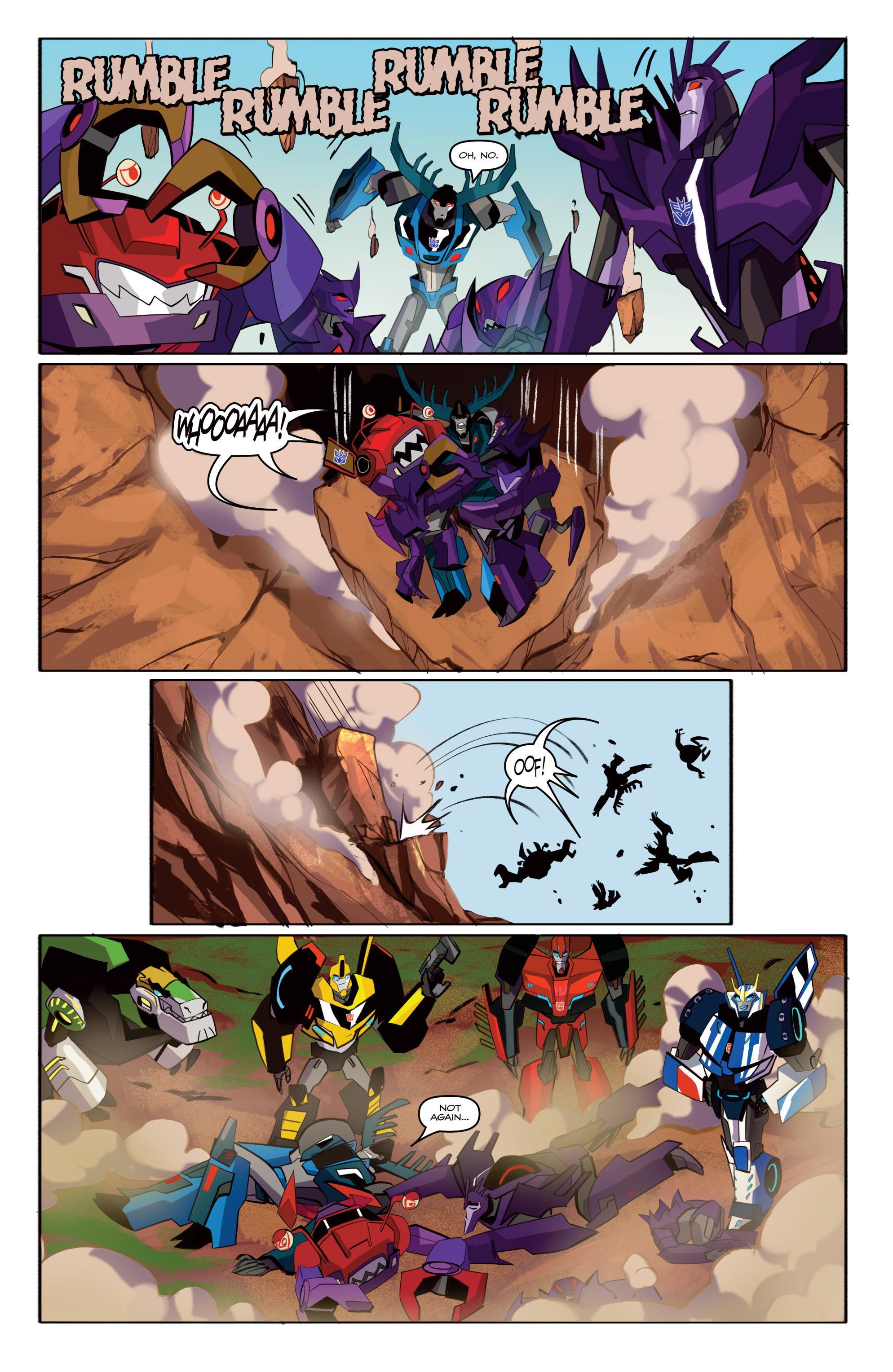 Read online Transformers: Robots In Disguise (2015) comic -  Issue #6 - 22