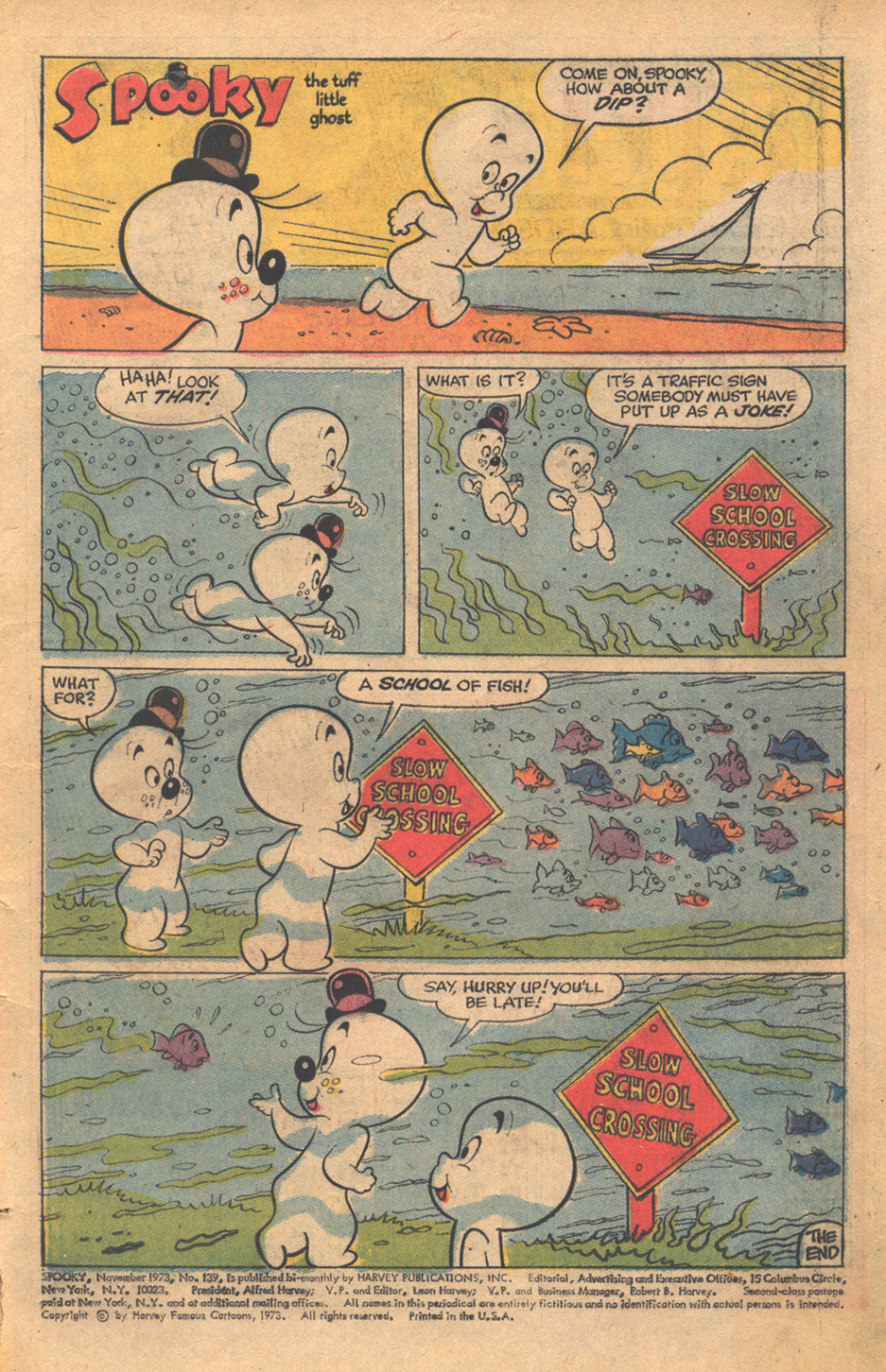 Read online Spooky comic -  Issue #139 - 3