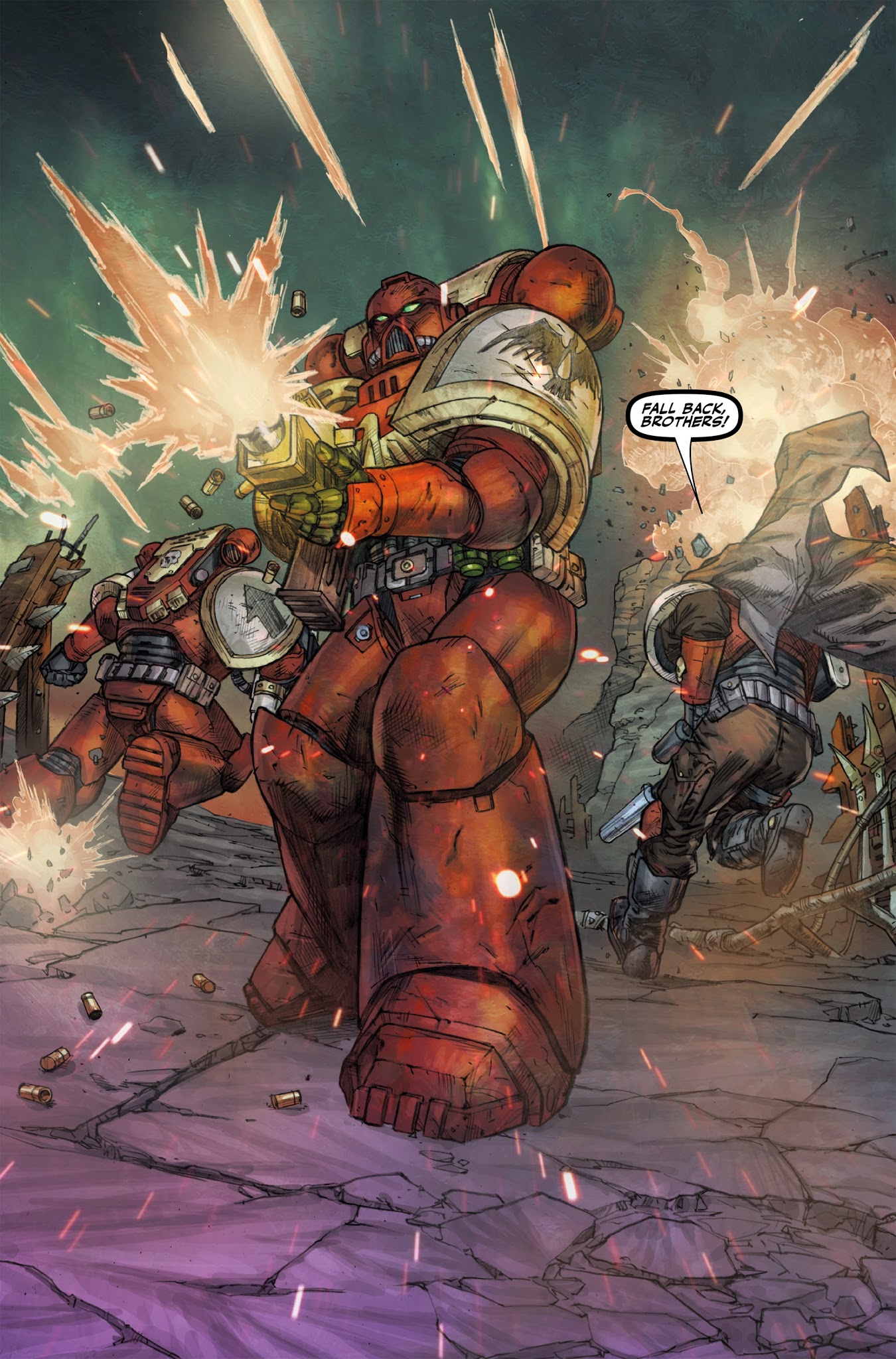 Read online Warhammer 40,000: Dawn of War comic -  Issue #2 - 7