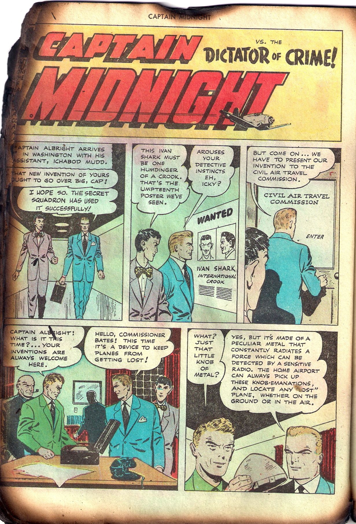 Read online Captain Midnight (1942) comic -  Issue #33 - 26