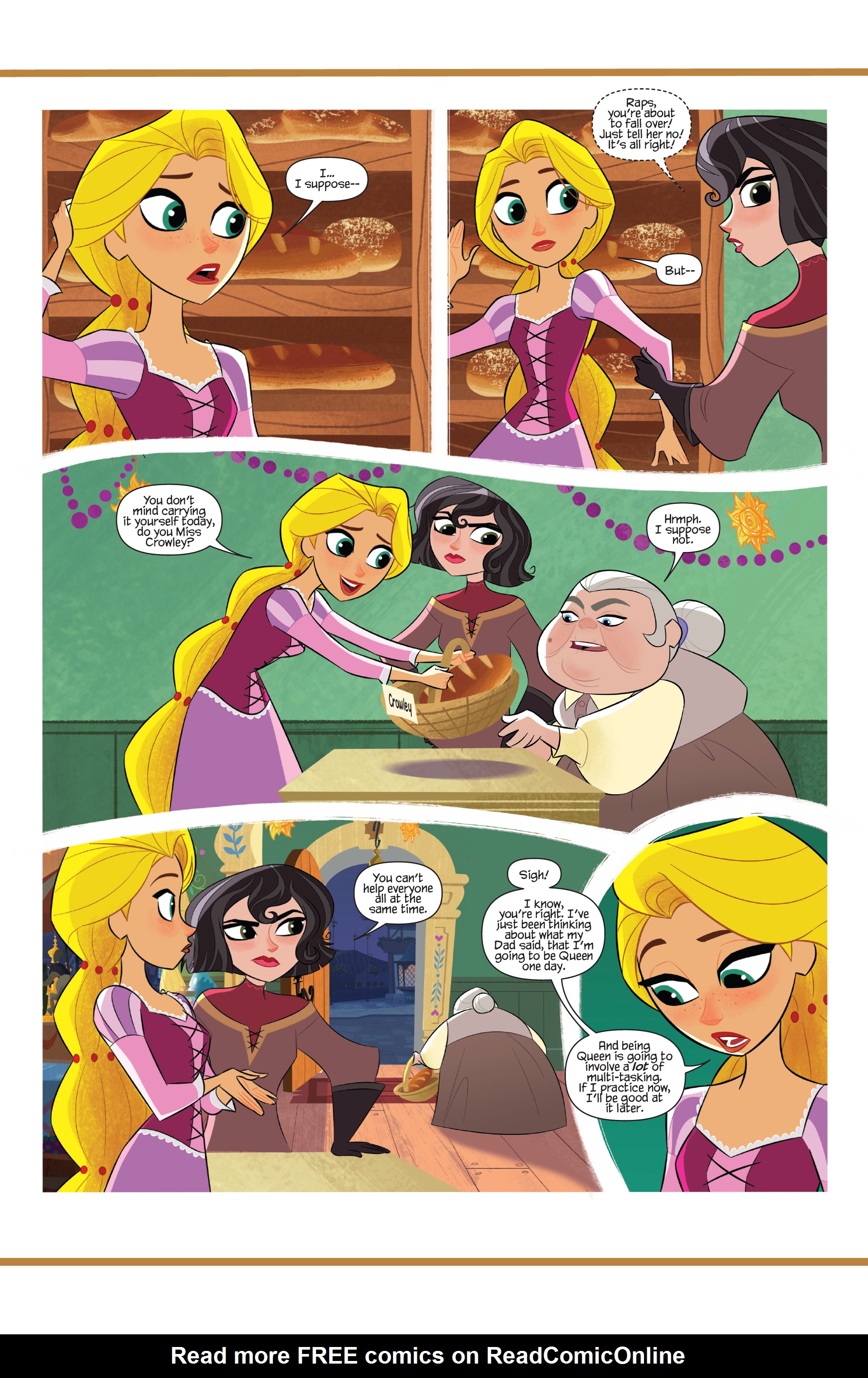 Read online Tangled: The Series: Hair It Is comic -  Issue # Full - 25
