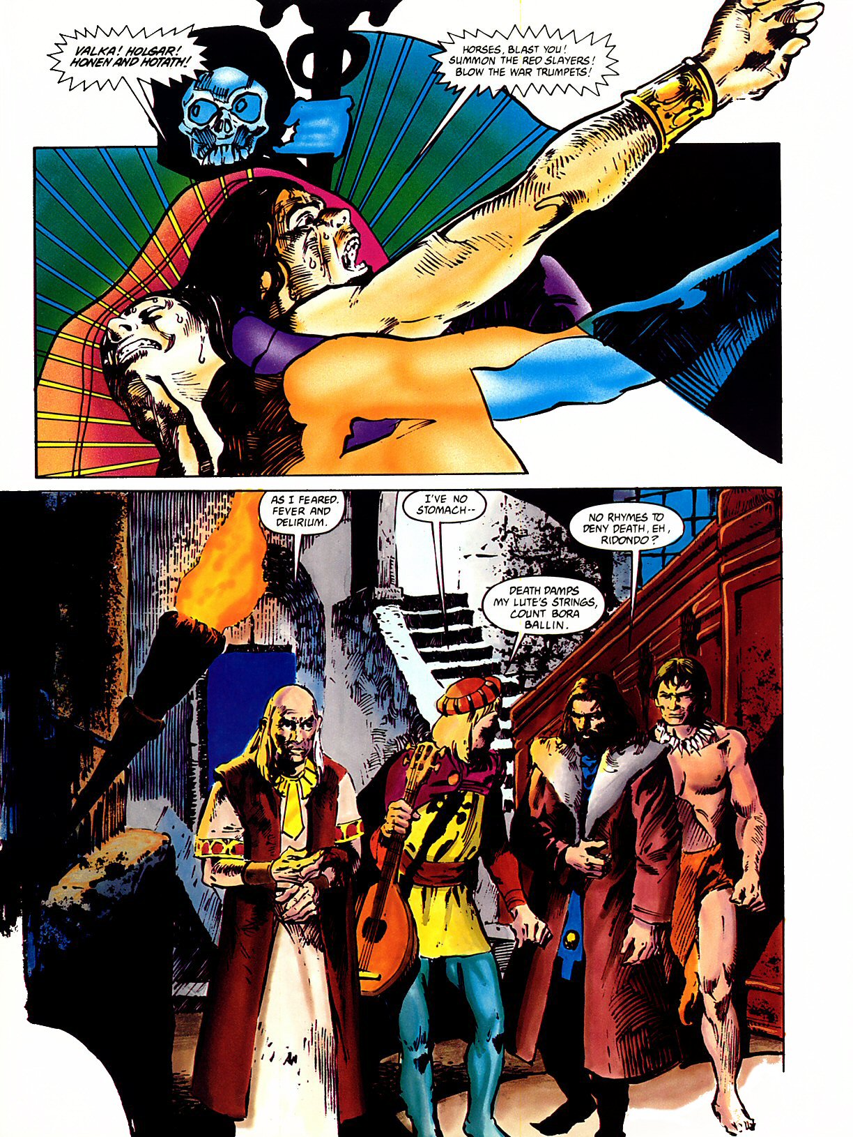 Read online Marvel Graphic Novel comic -  Issue #47 - Kull - The Vale Of Shadow - 5