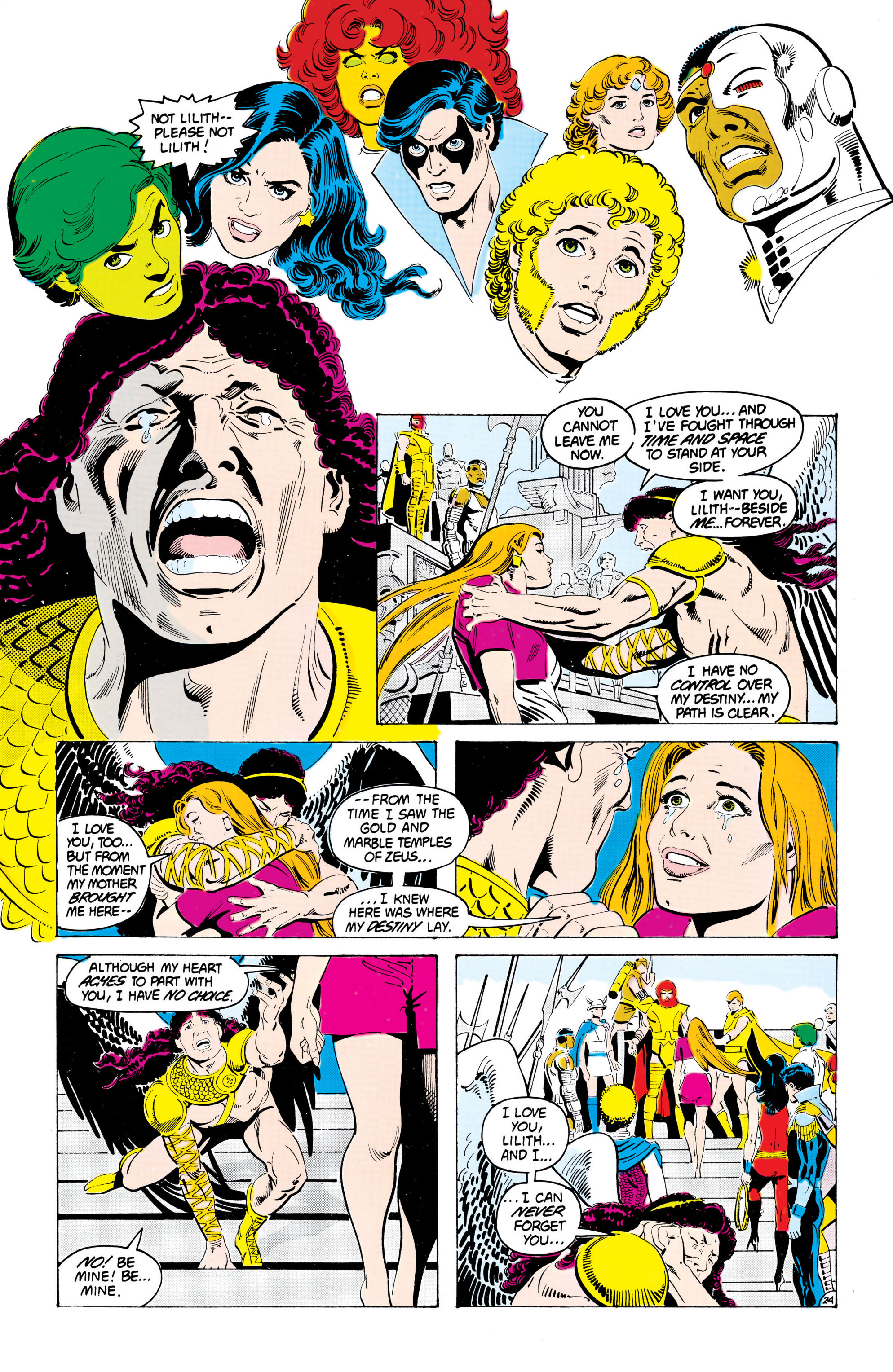 Read online The New Teen Titans (1984) comic -  Issue #9 - 22