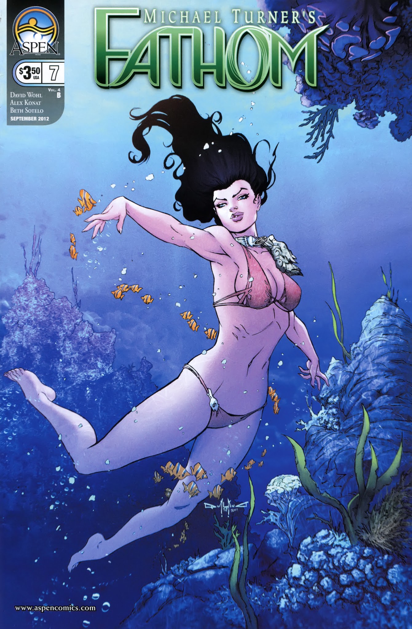 Read online Michael Turner's Fathom comic -  Issue #7 - 2