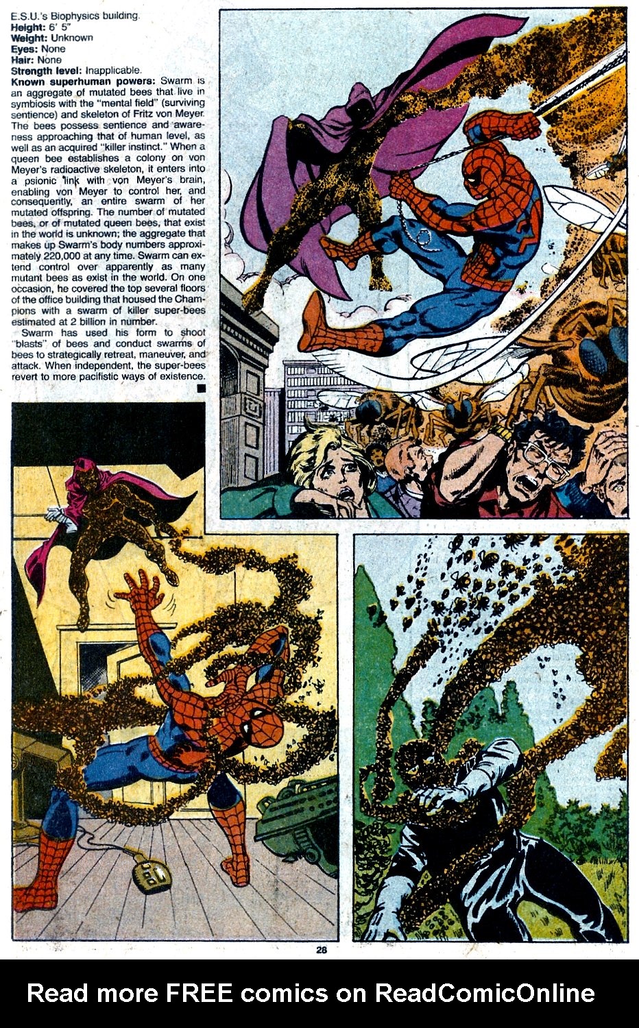 Read online The Official Handbook of the Marvel Universe: Update '89 comic -  Issue #7 - 30
