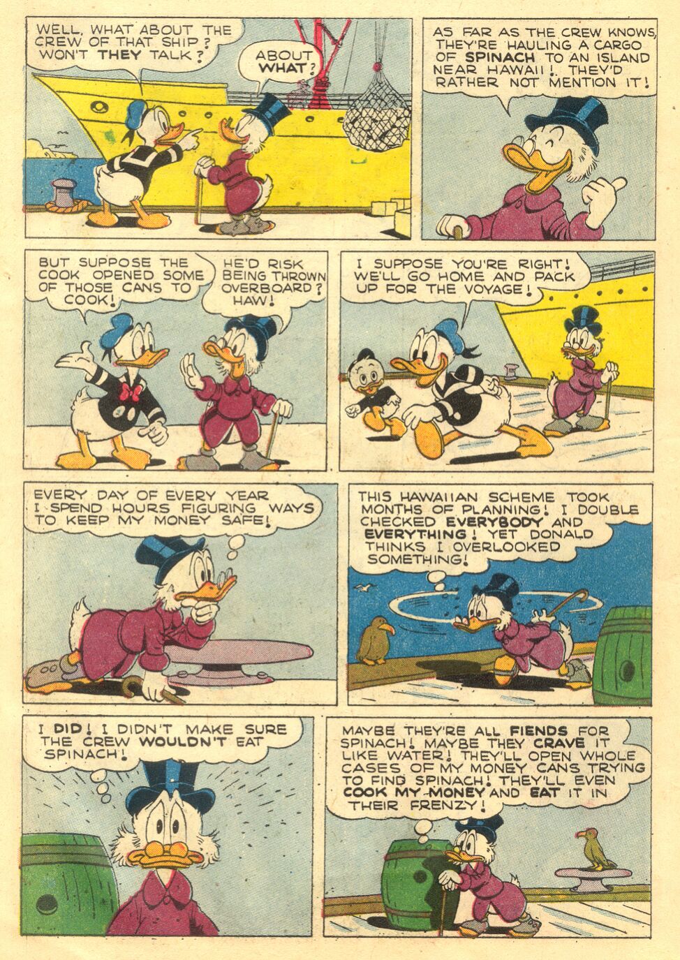 Read online Uncle Scrooge (1953) comic -  Issue #4 - 6