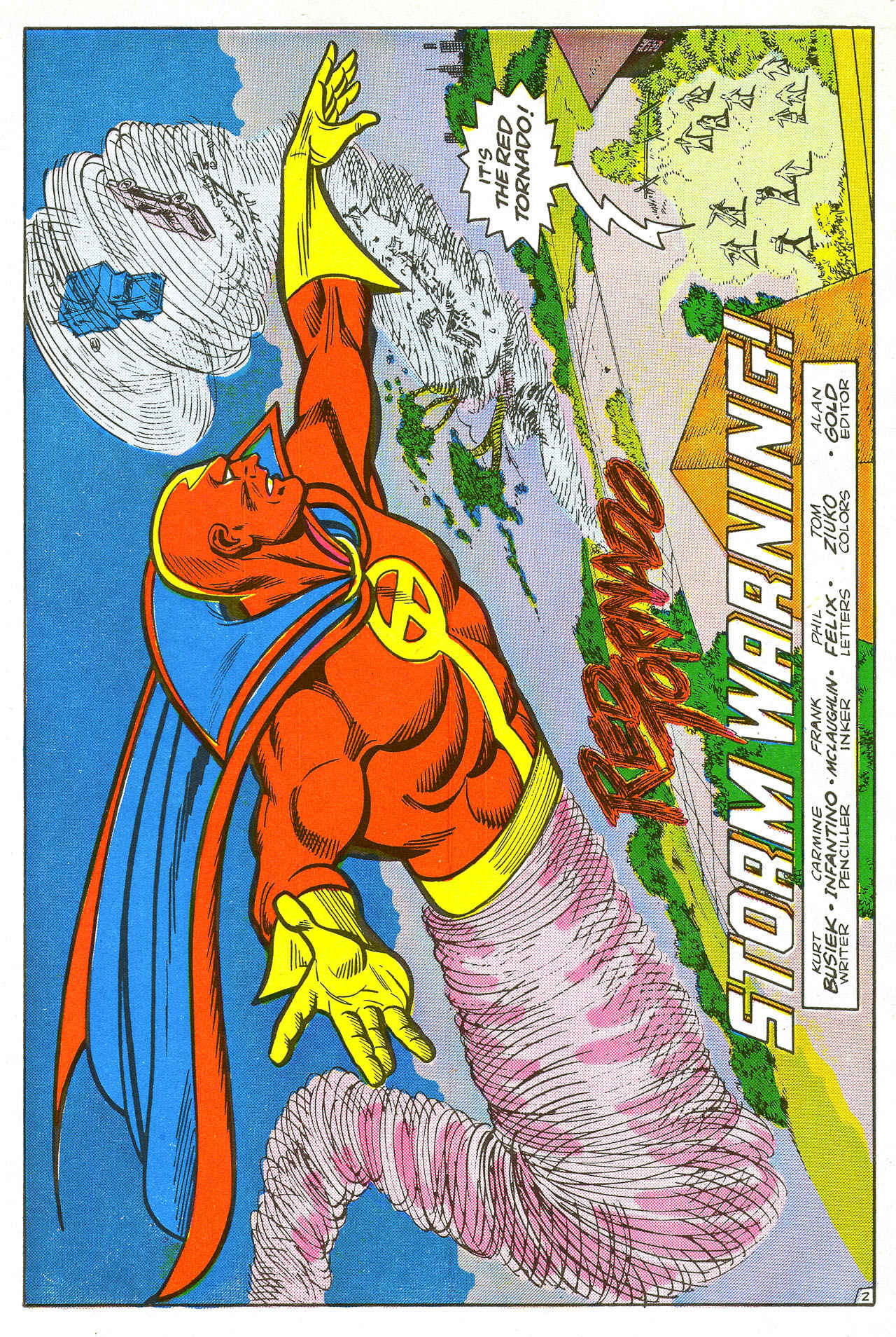 Read online Red Tornado (1985) comic -  Issue #1 - 4