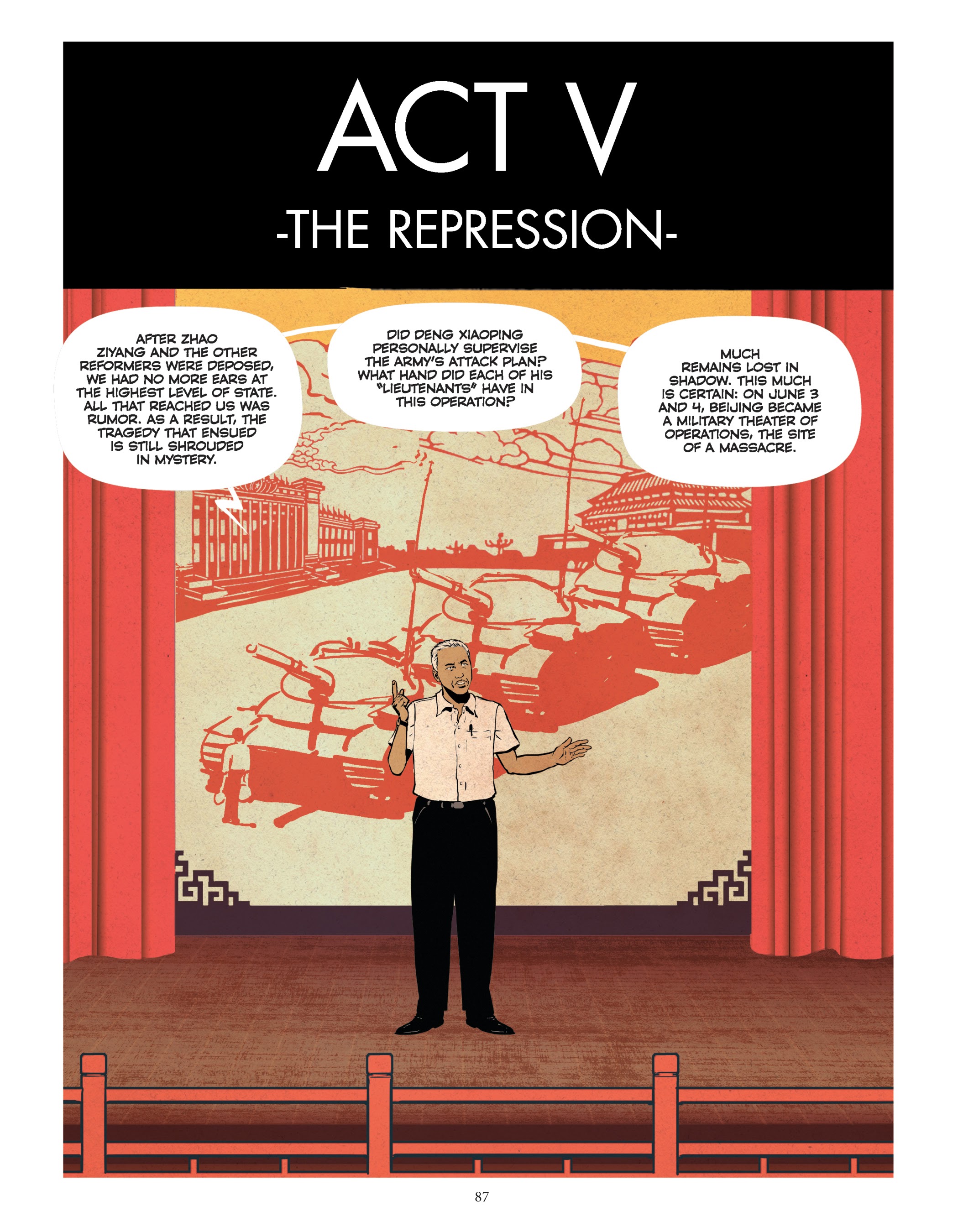 Read online Tiananmen 1989: Our Shattered Hopes comic -  Issue # TPB - 90