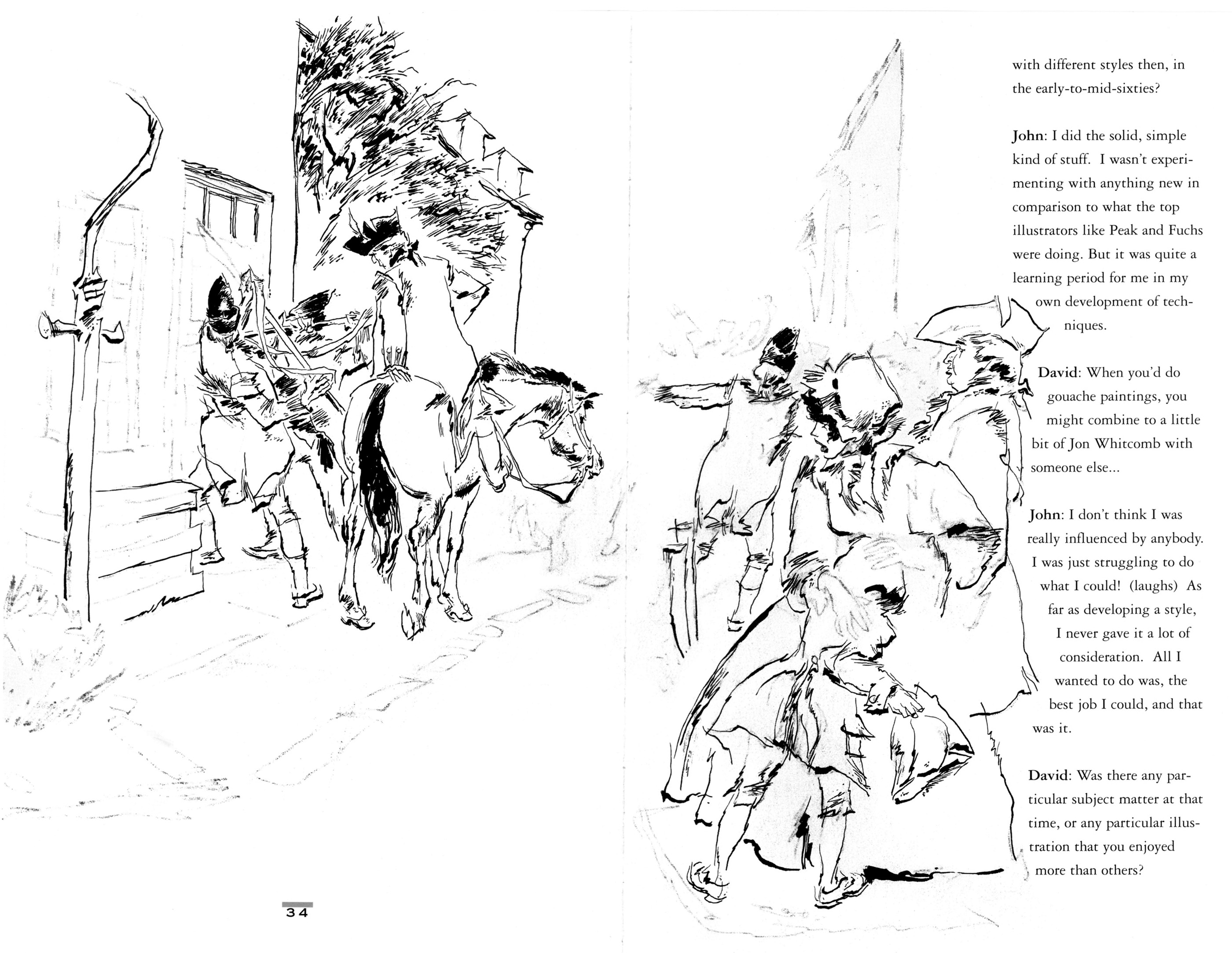 Read online John Buscema Sketchbook comic -  Issue # TPB - 38