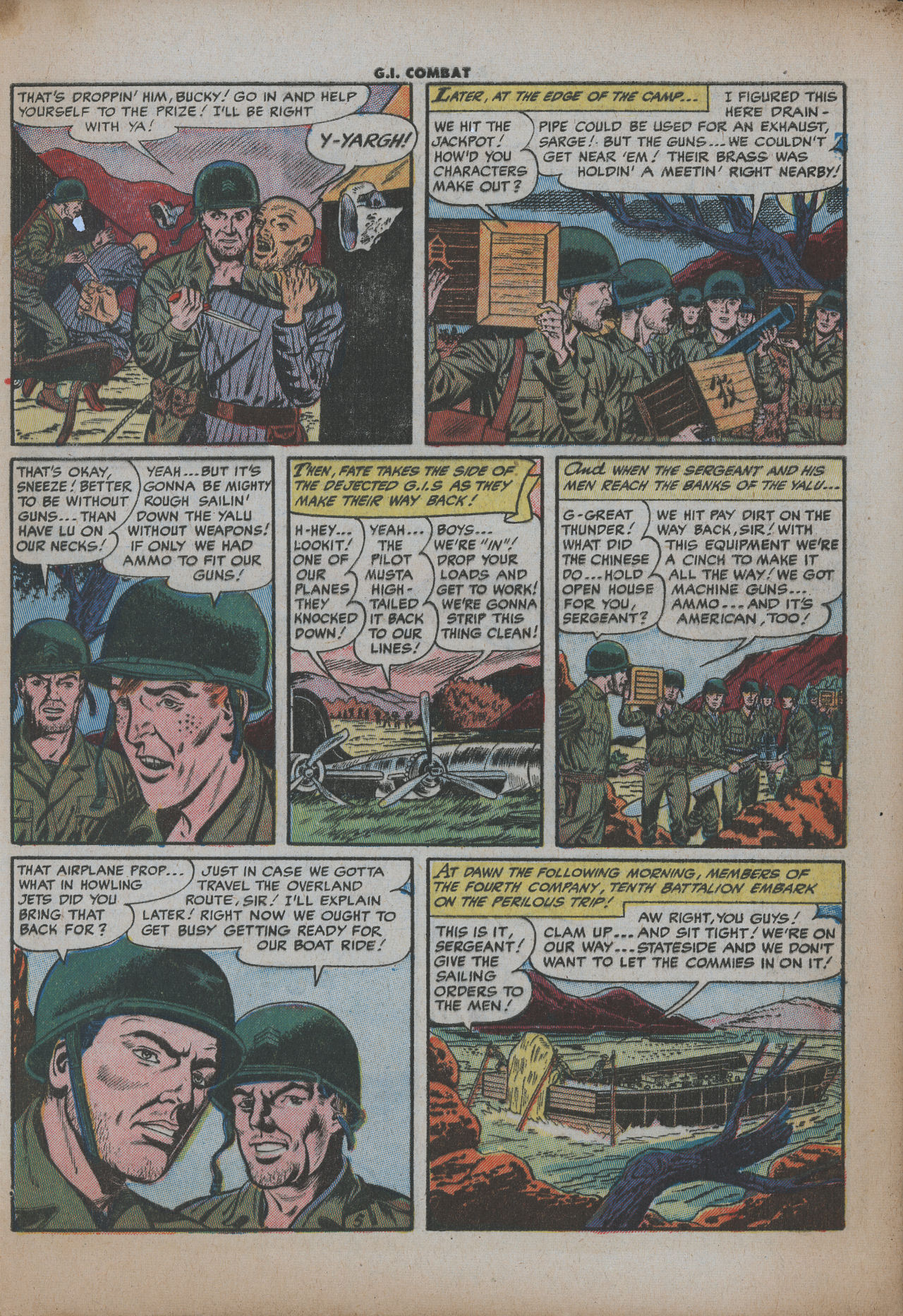 Read online G.I. Combat (1952) comic -  Issue #17 - 7