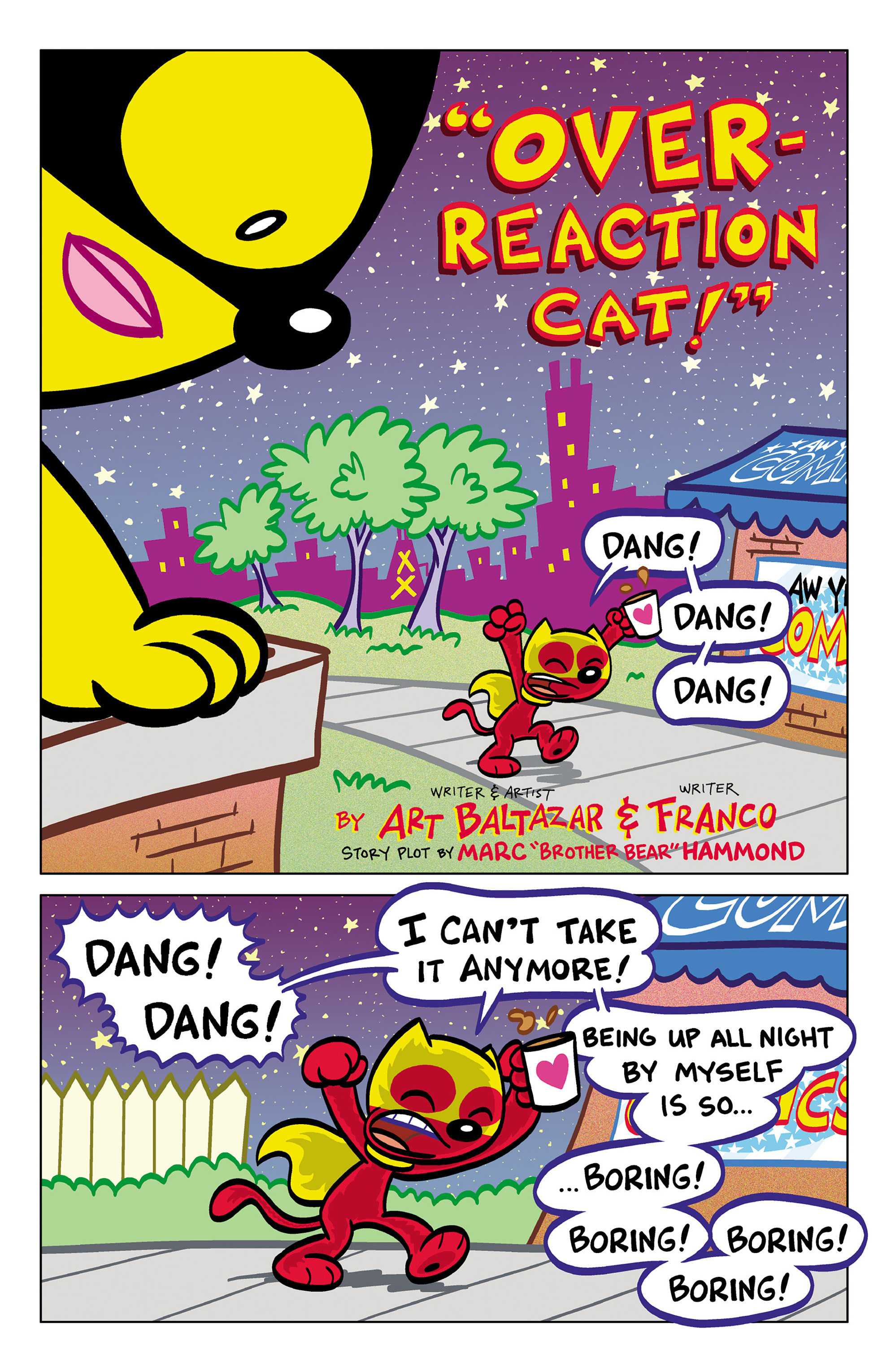 Read online Aw Yeah Comics: Action Cat & Adventure Bug comic -  Issue #2 - 4