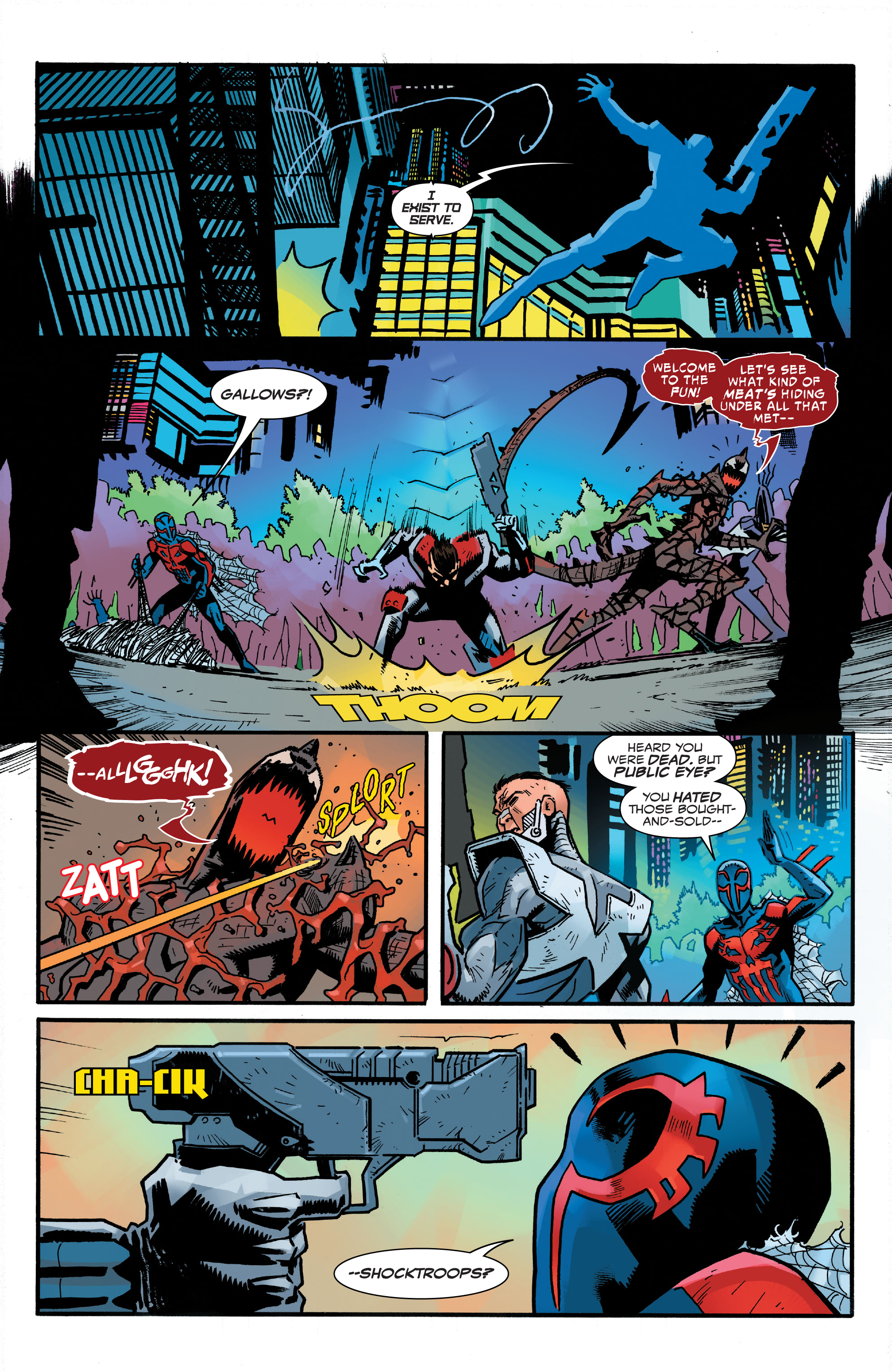 Read online Spider-Man 2099: Dark Genesis comic -  Issue #4 - 9