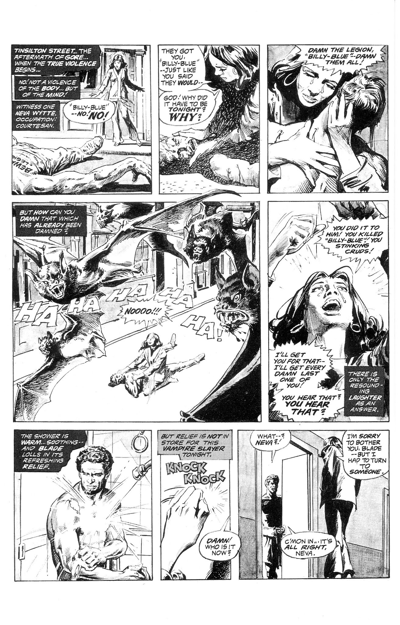 Read online Blade: Black & White comic -  Issue # TPB - 6