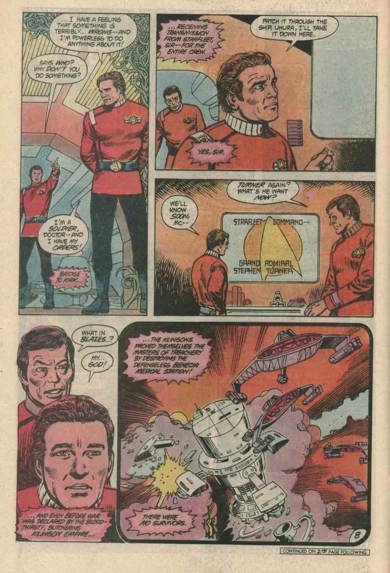 Read online Star Trek (1984) comic -  Issue #3 - 9