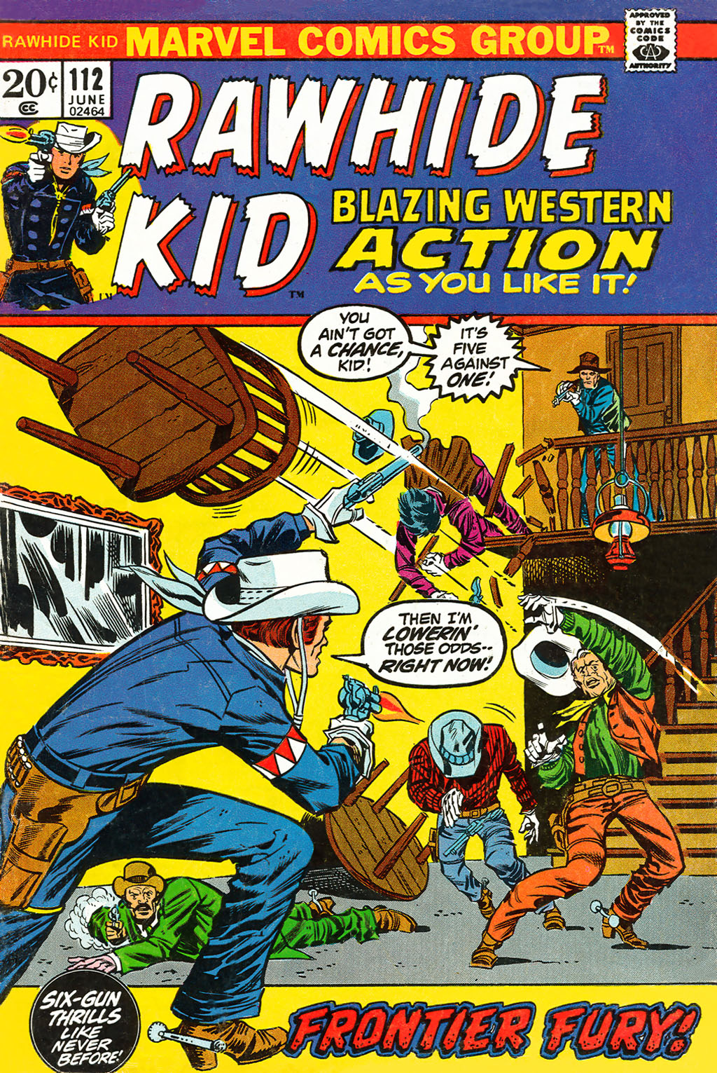 Read online The Rawhide Kid comic -  Issue #112 - 1