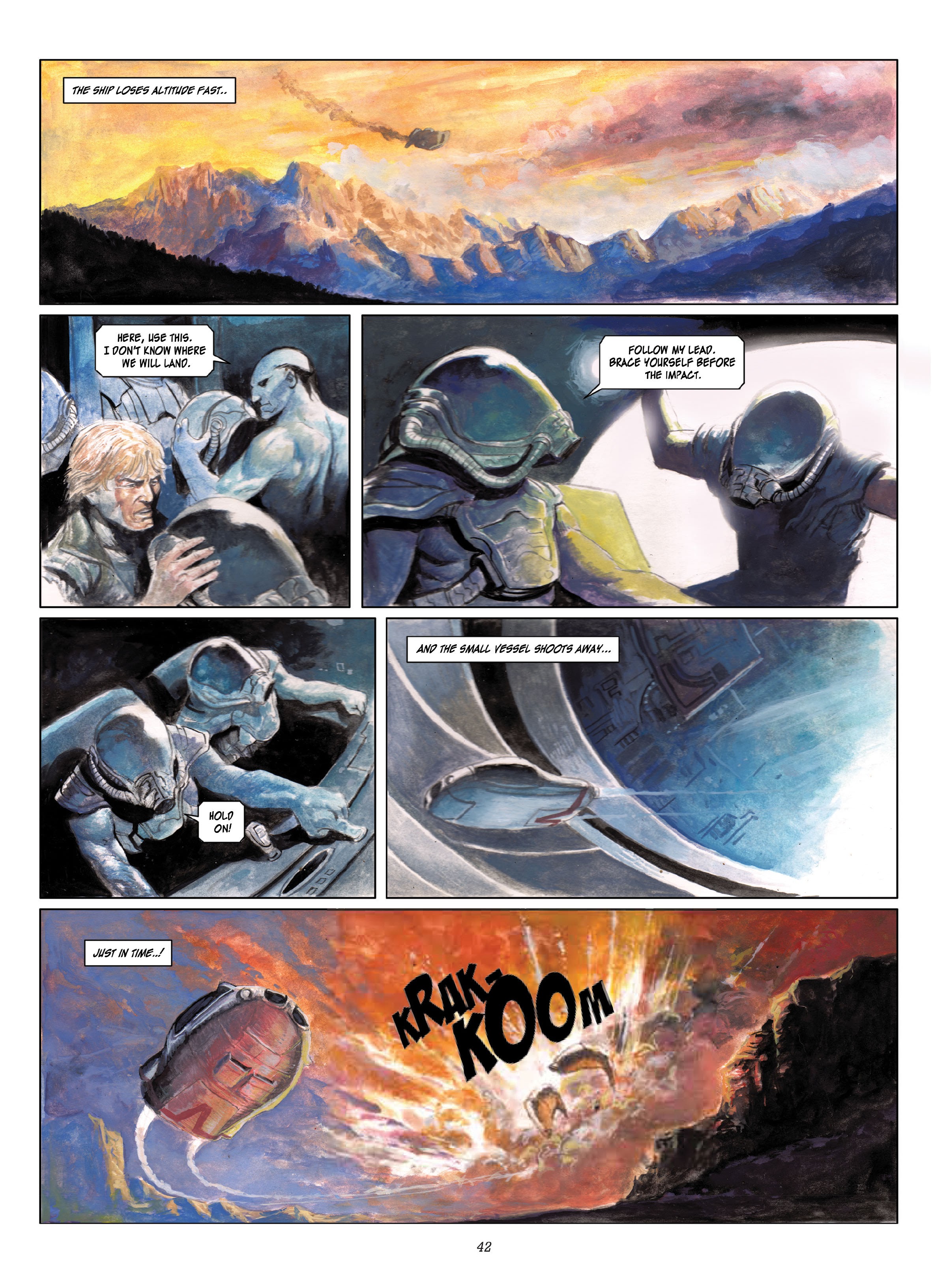 Read online The Lost Tales of Lemuria: The Mountains of Moran comic -  Issue # Full - 42