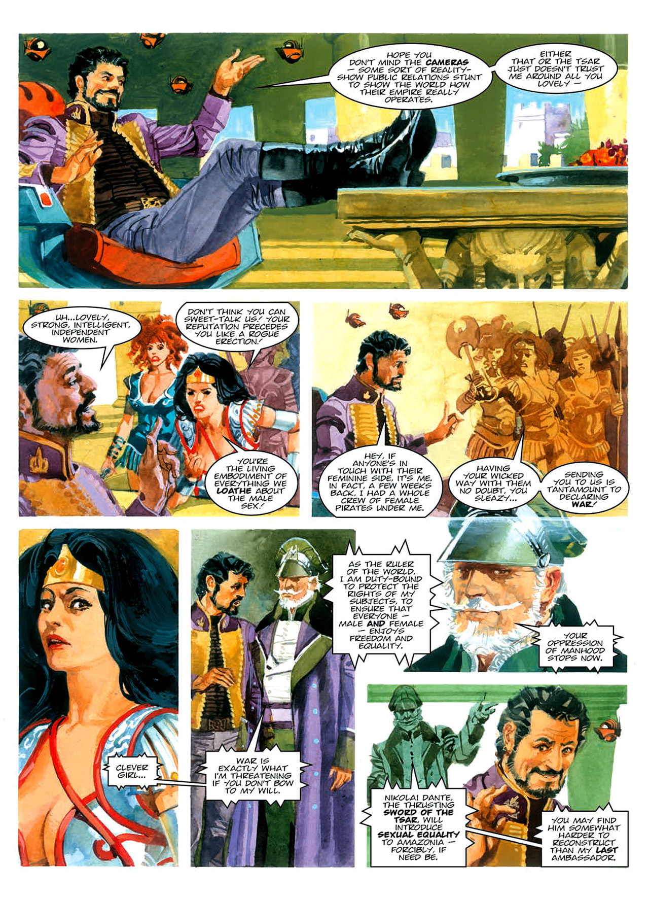 Read online Nikolai Dante comic -  Issue # TPB 8 - 21