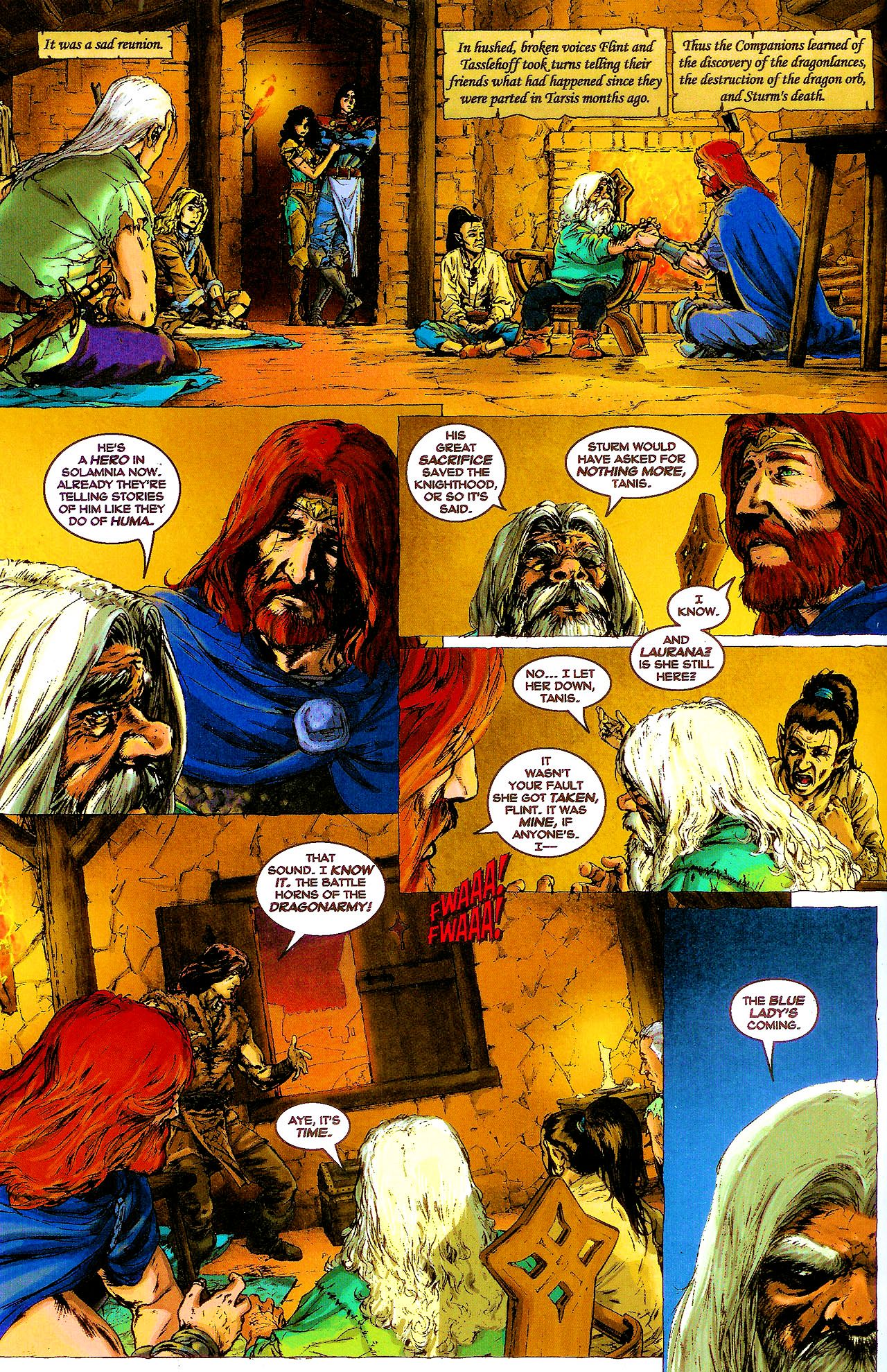 Read online Dragonlance Chronicles (2007) comic -  Issue #7 - 9