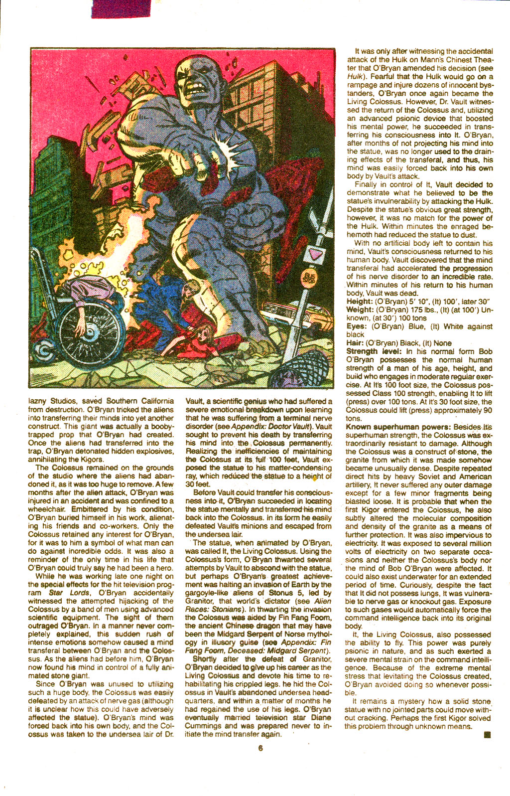 The Official Handbook of the Marvel Universe Deluxe Edition issue 18 - Page 8