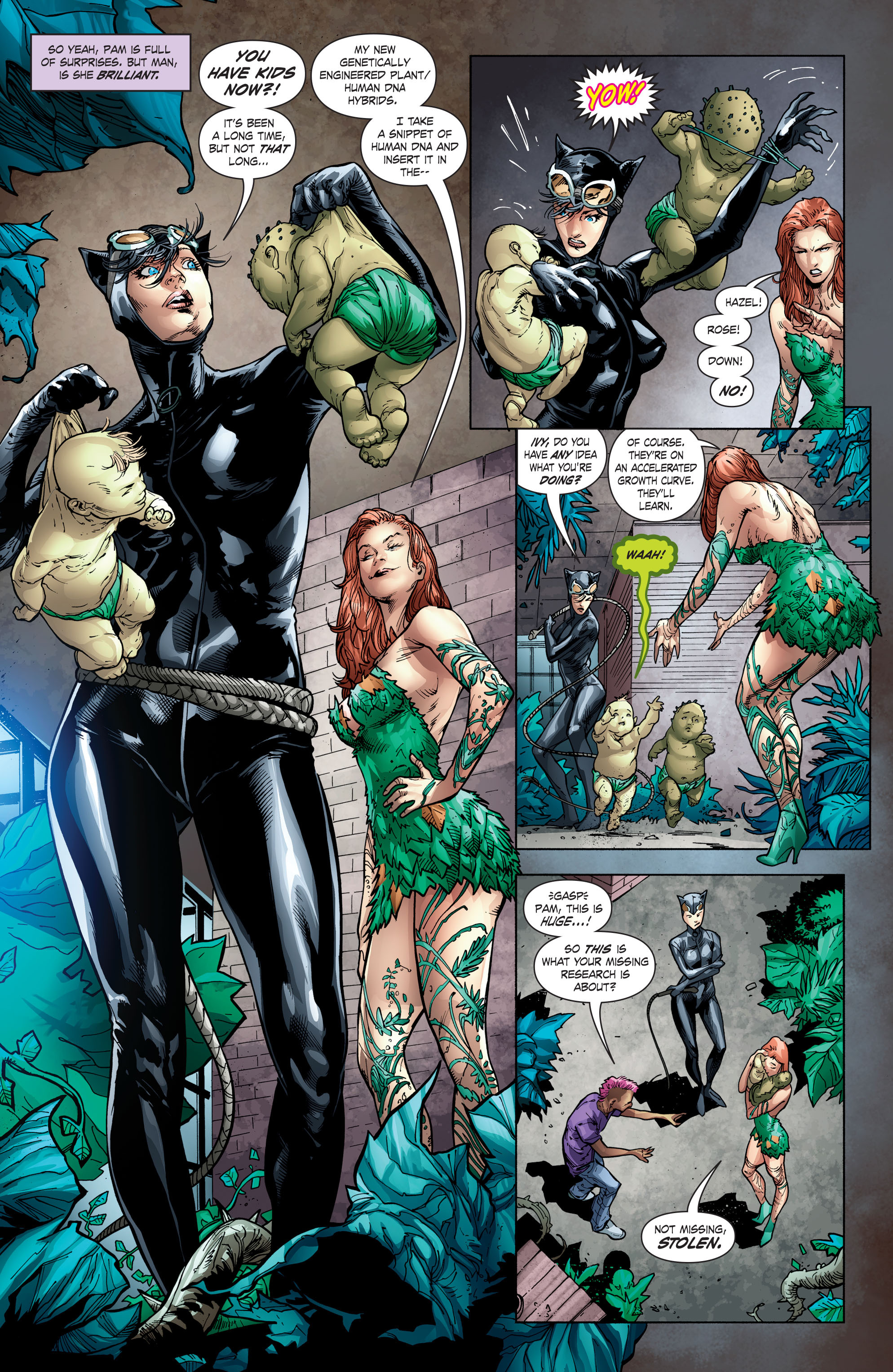 Read online Poison Ivy: Cycle of Life and Death comic -  Issue #4 - 5