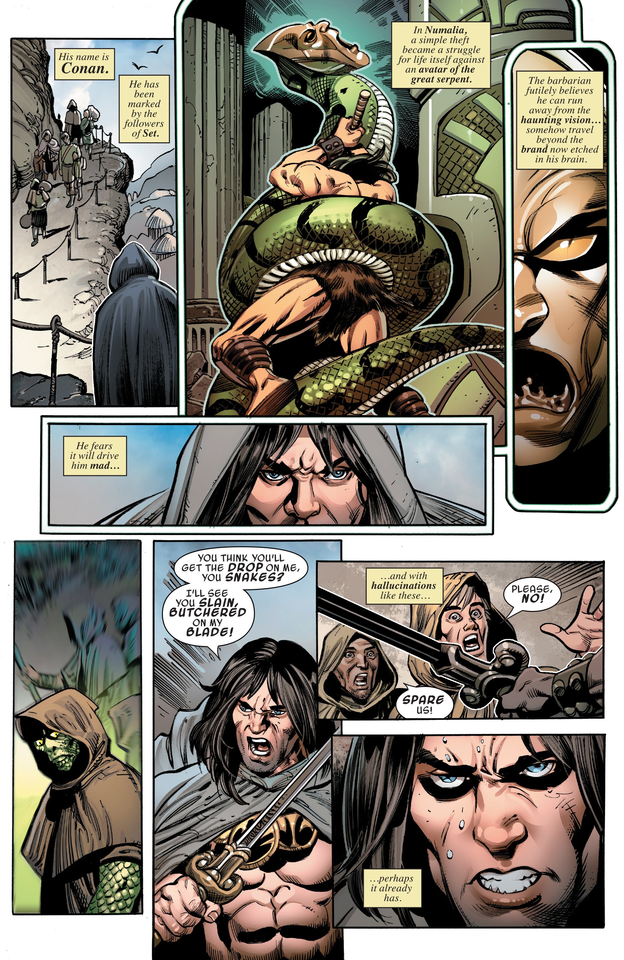 Read online Conan: Serpent War comic -  Issue #1 - 17