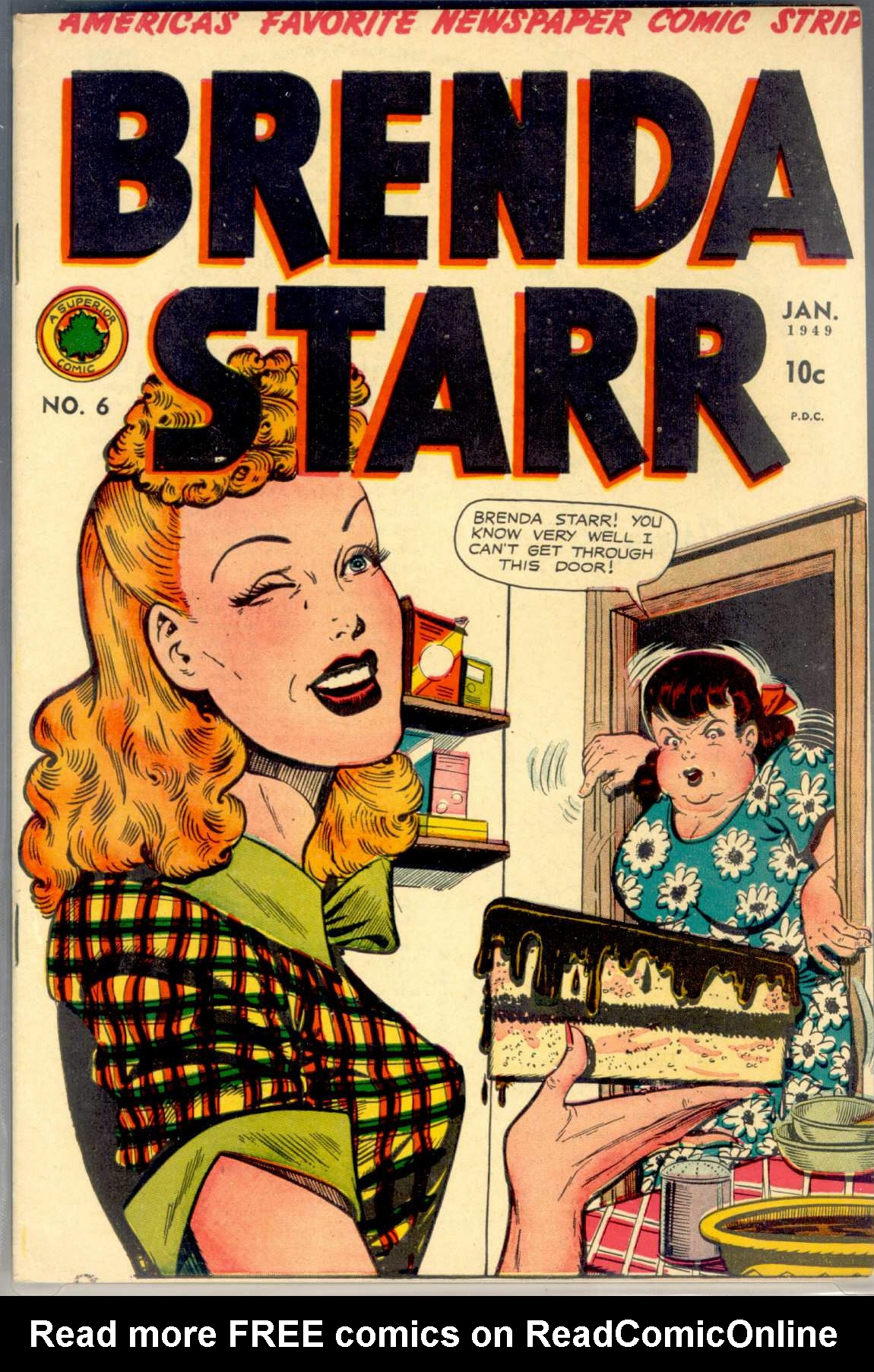 Read online Brenda Starr (1948) comic -  Issue #6 - 1