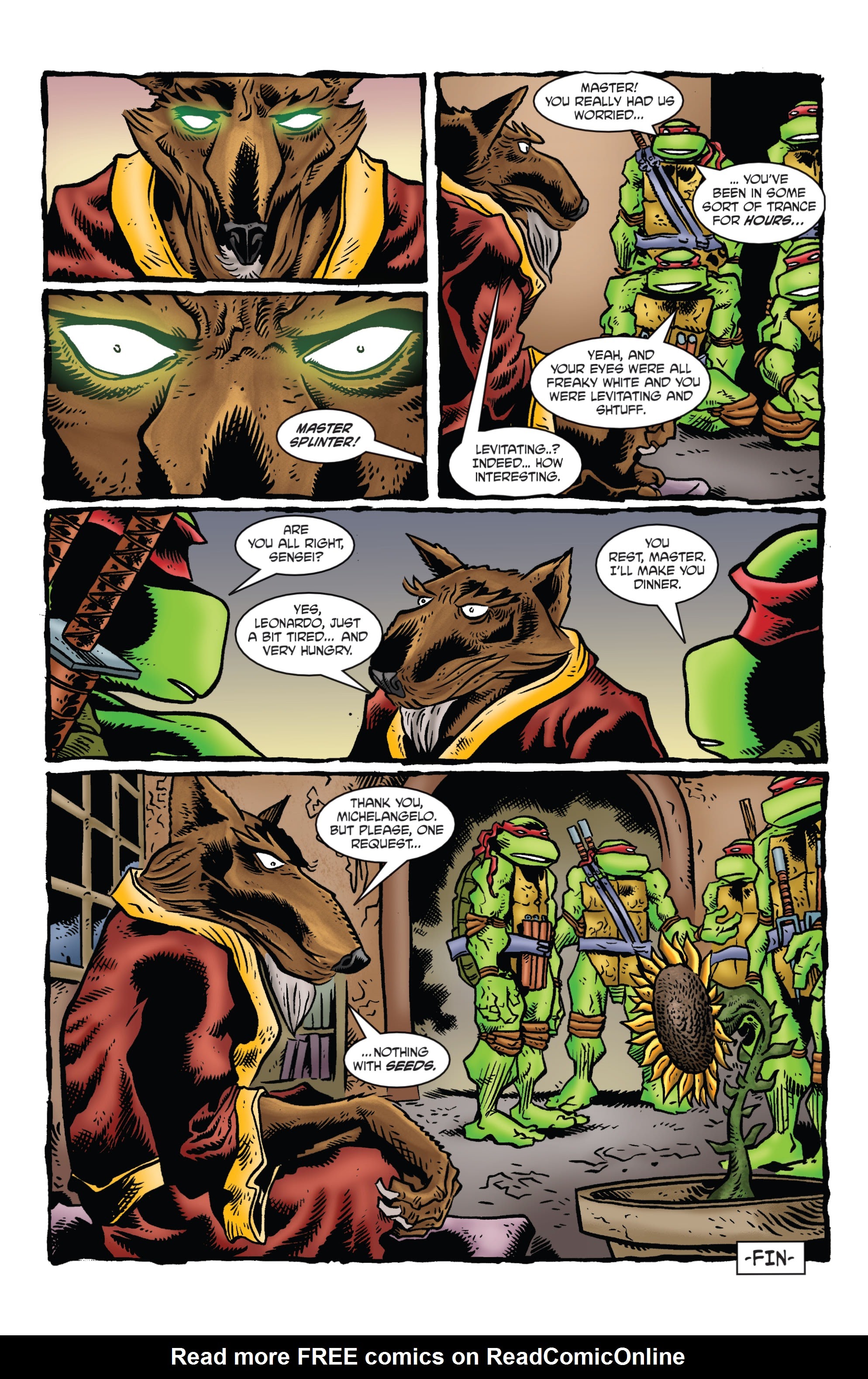 Read online Teenage Mutant Ninja Turtles: Best Of comic -  Issue # Splinter - 52