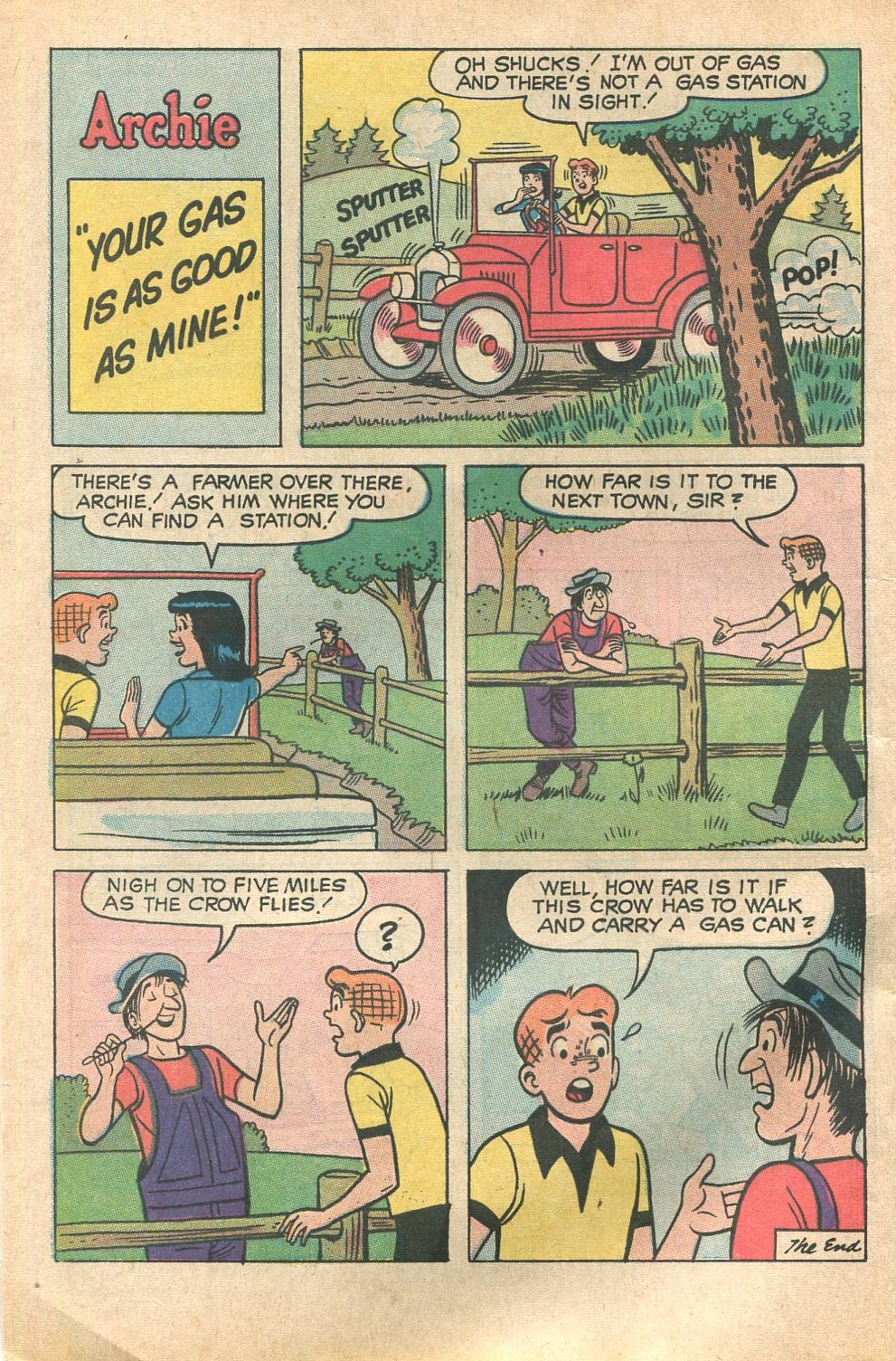 Read online Archie's Joke Book Magazine comic -  Issue #142 - 4