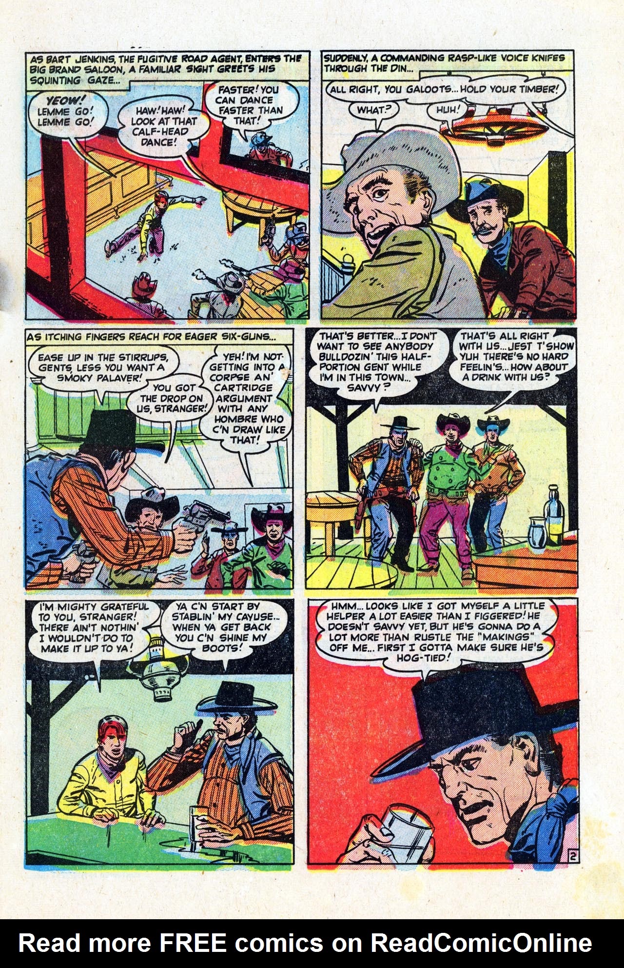 Read online Two Gun Western (1950) comic -  Issue #7 - 23