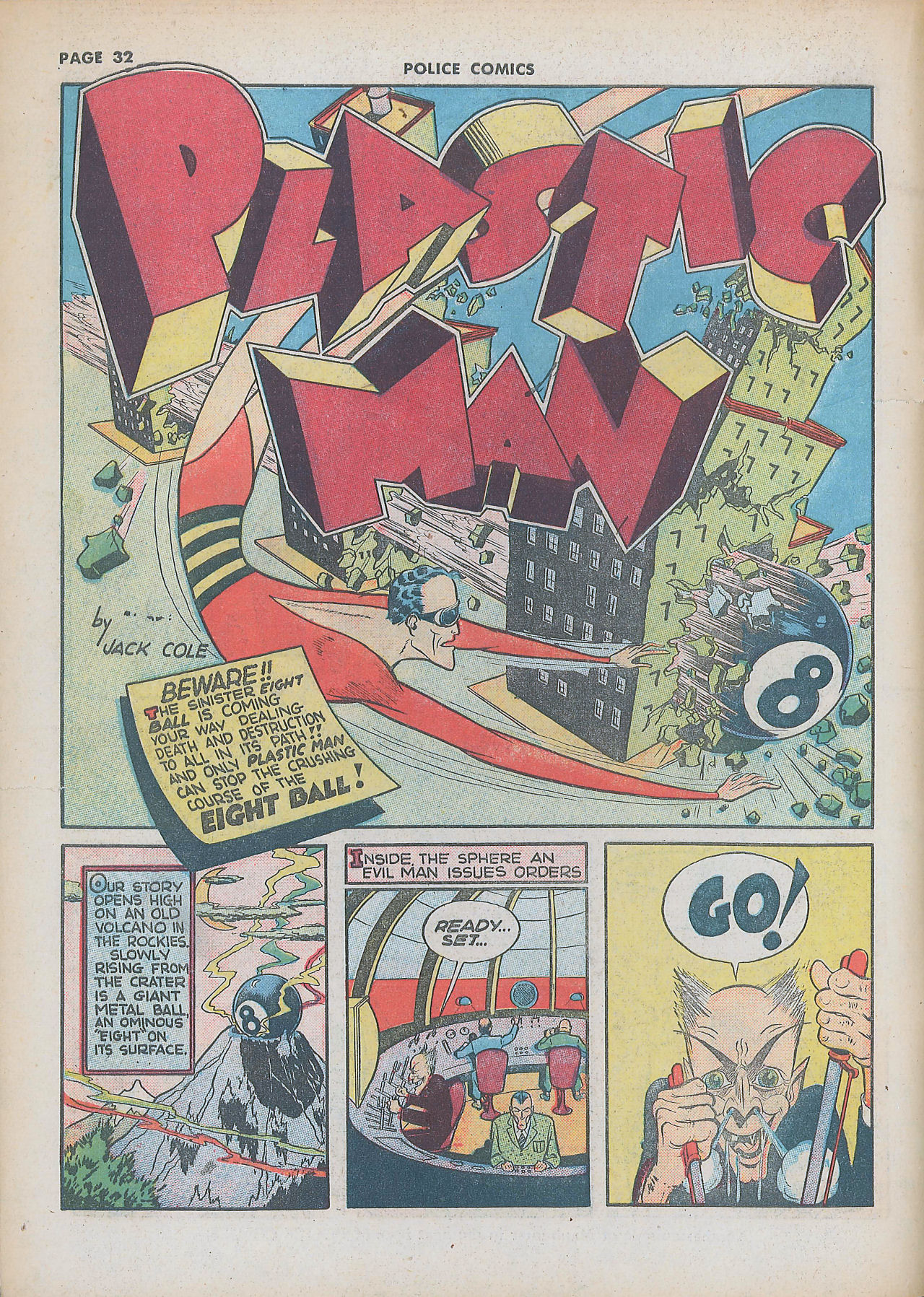 Read online Police Comics comic -  Issue #8 - 36