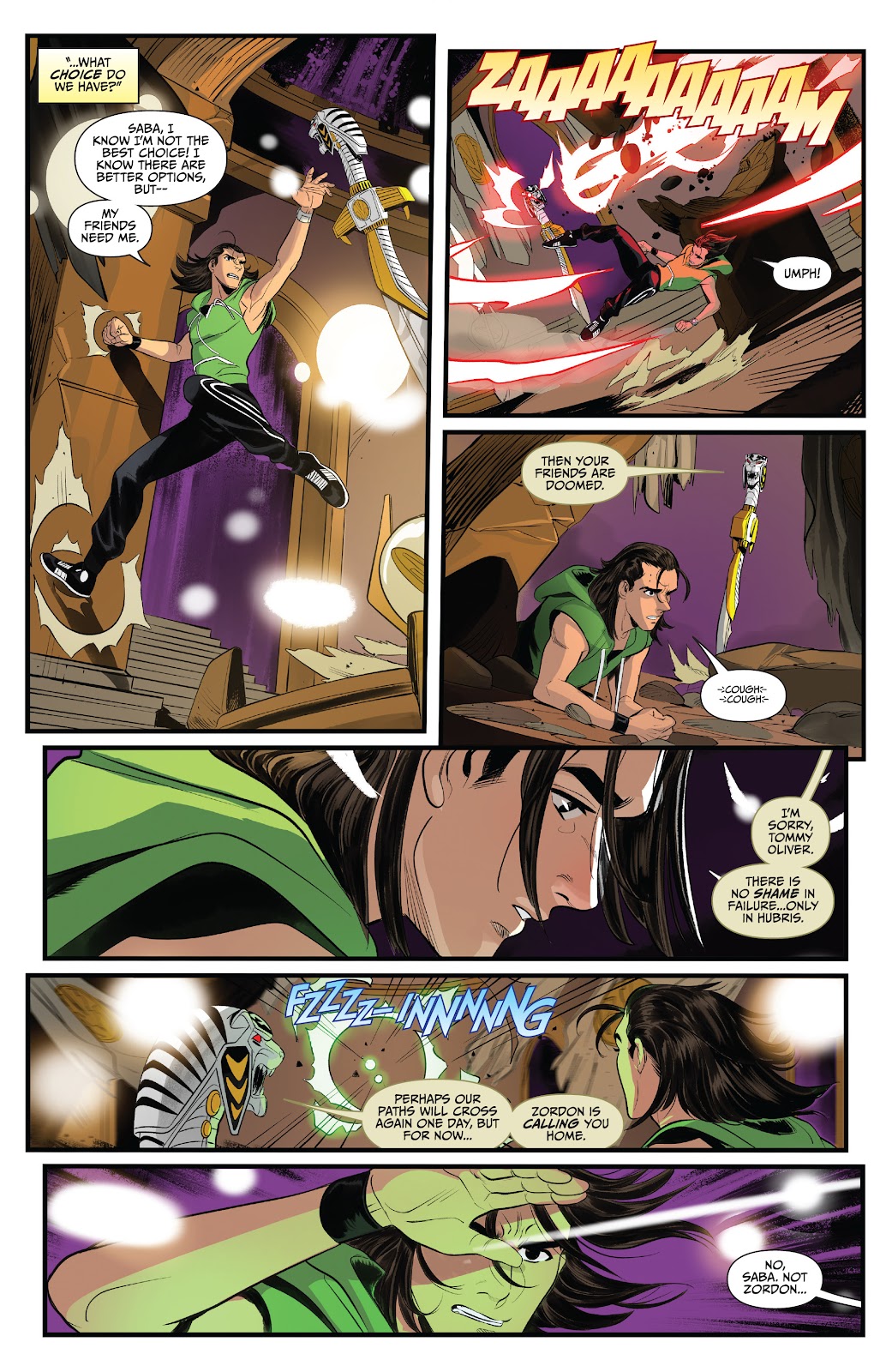 Saban's Go Go Power Rangers issue 26 - Page 17