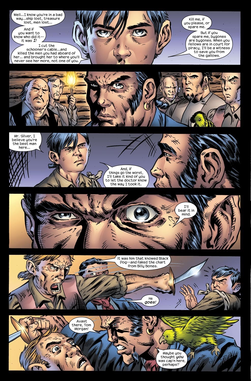 Read online Treasure Island comic -  Issue #5 - 9