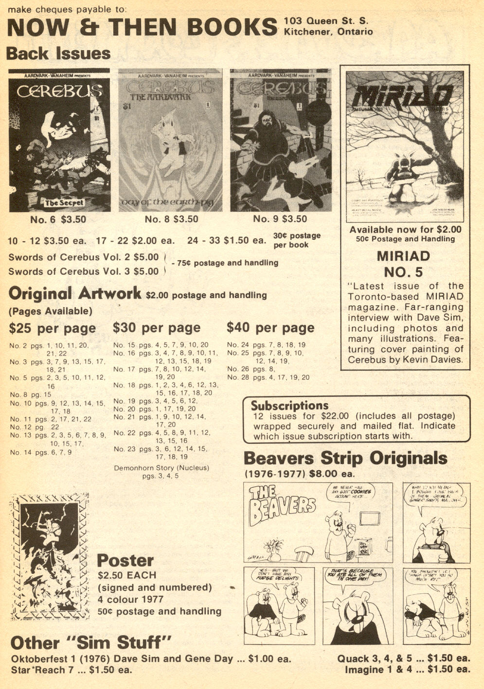 Read online Cerebus comic -  Issue #33 - 24