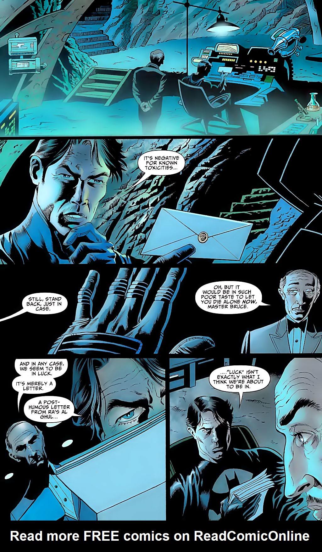 Read online Year One: Batman/Ra's al Ghul comic -  Issue #1 - 12