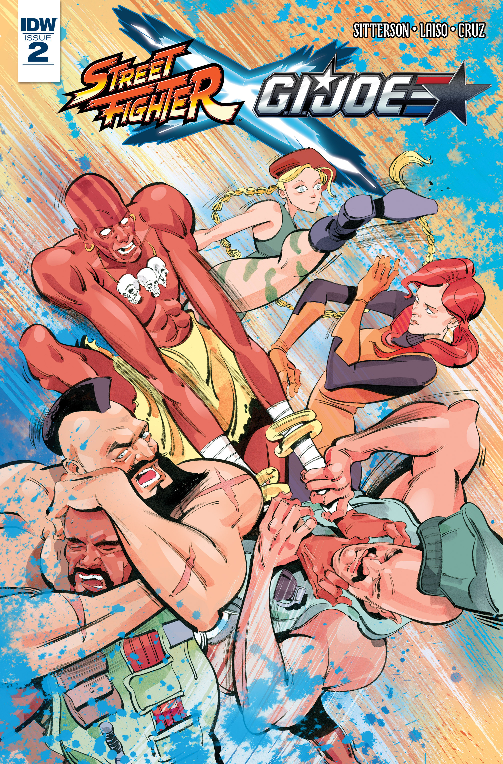 Read online Street Fighter X G.I. Joe comic -  Issue #2 - 1