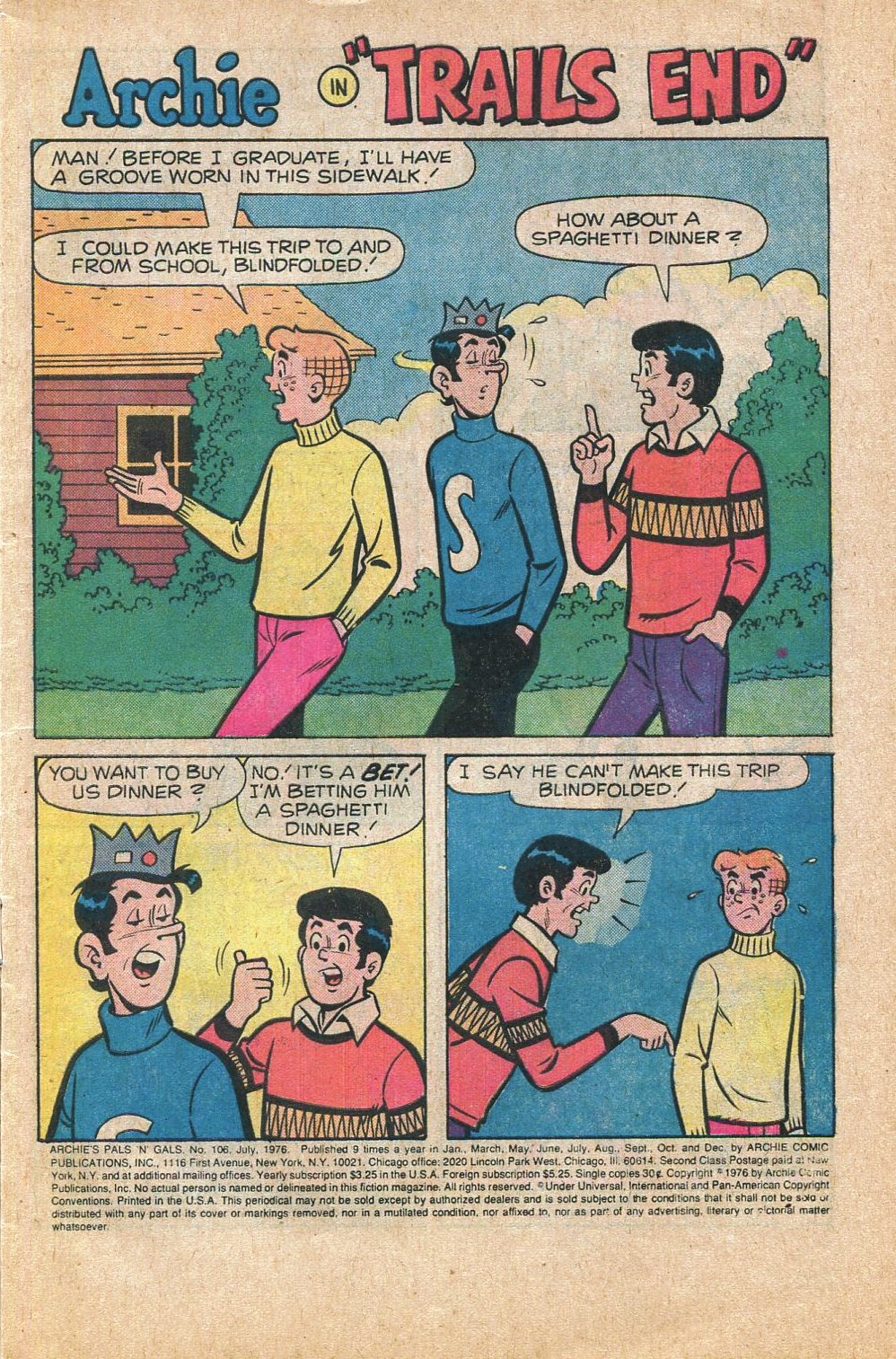 Read online Archie's Pals 'N' Gals (1952) comic -  Issue #106 - 3
