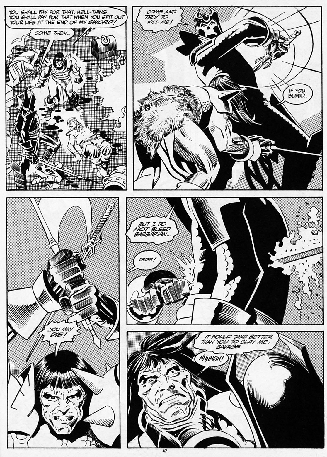 The Savage Sword Of Conan issue 186 - Page 48