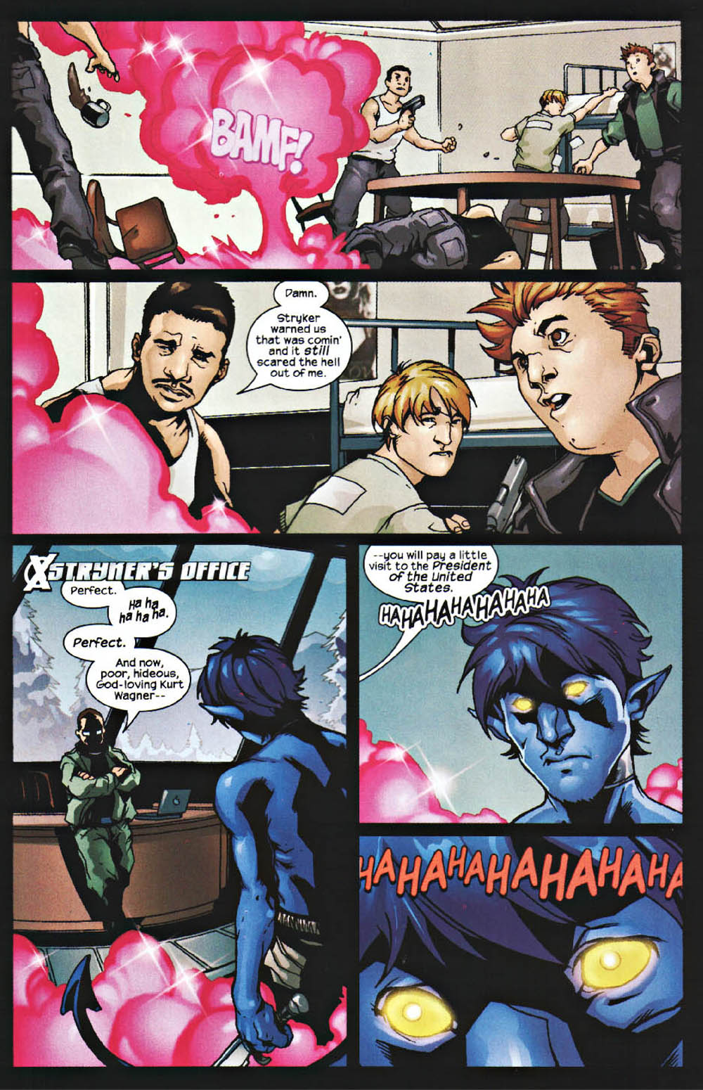 Read online X-Men 2 Movie Prequel: Nightcrawler comic -  Issue # Full - 45