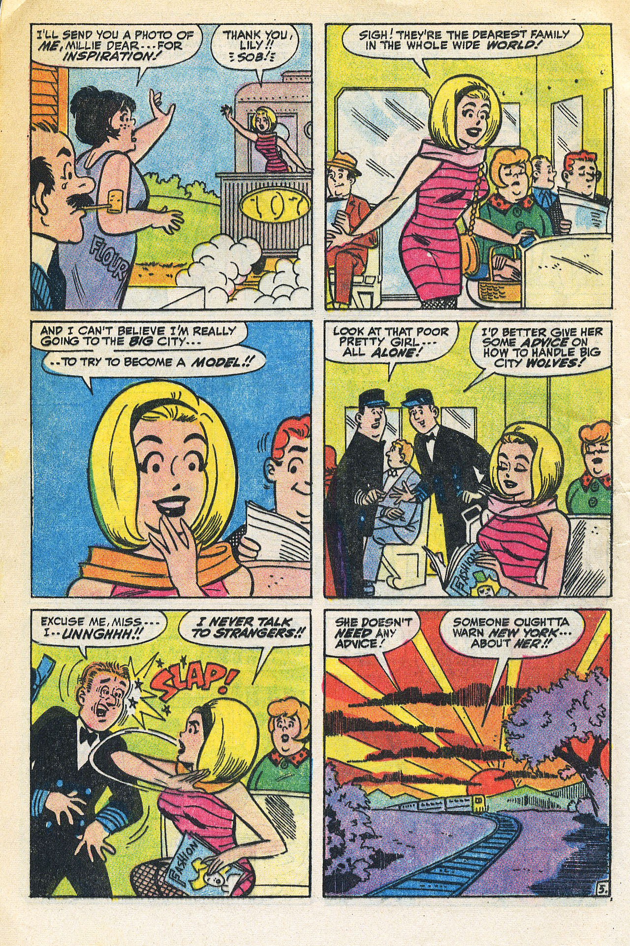 Read online Millie the Model comic -  Issue #193 - 8