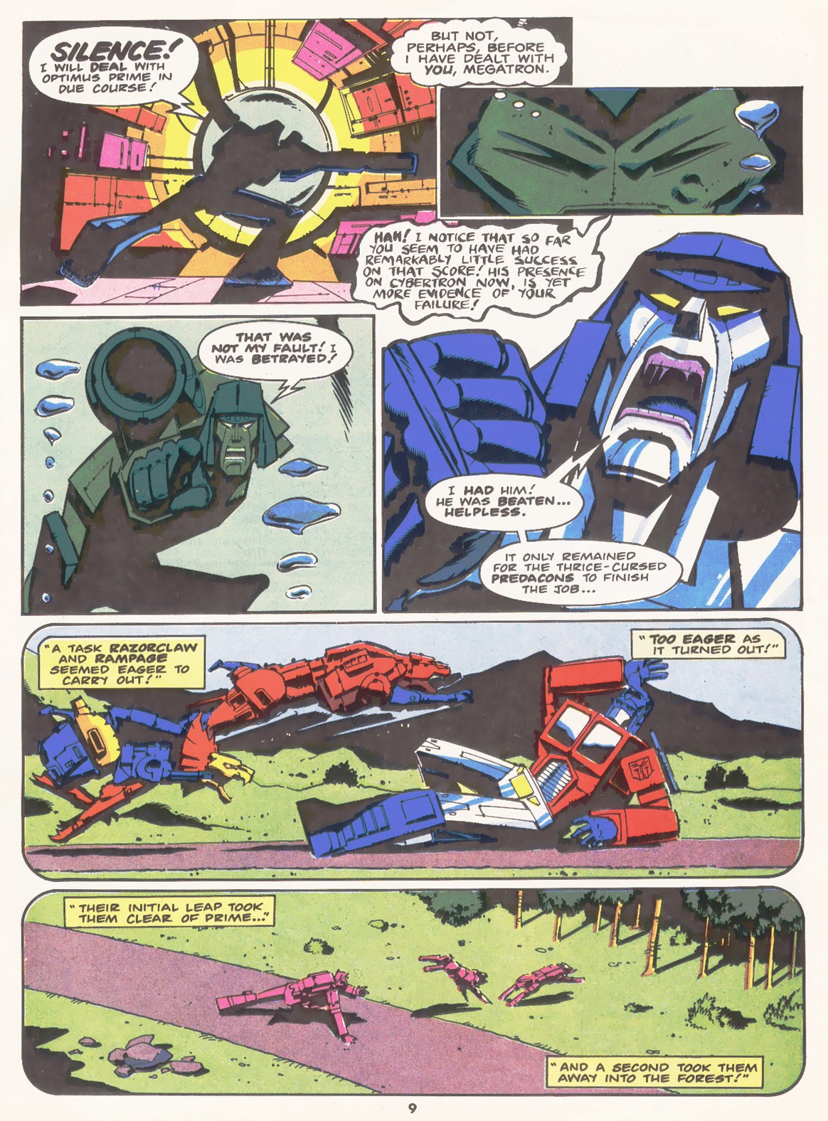 Read online The Transformers (UK) comic -  Issue #98 - 8